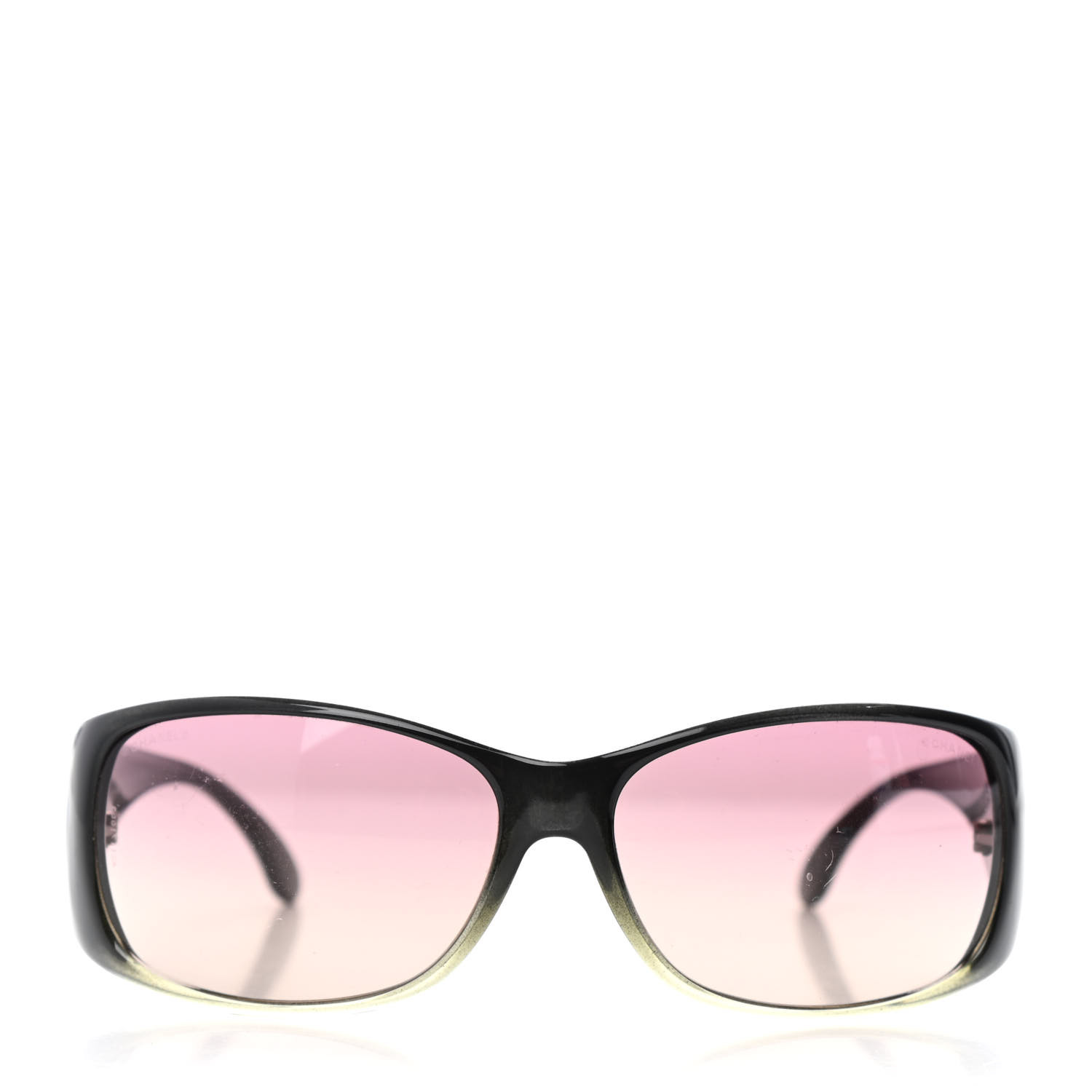CHANEL広夢様 Chanel Pink Metal Frame Camellia Sunglasses - 4187 | Yoogi's