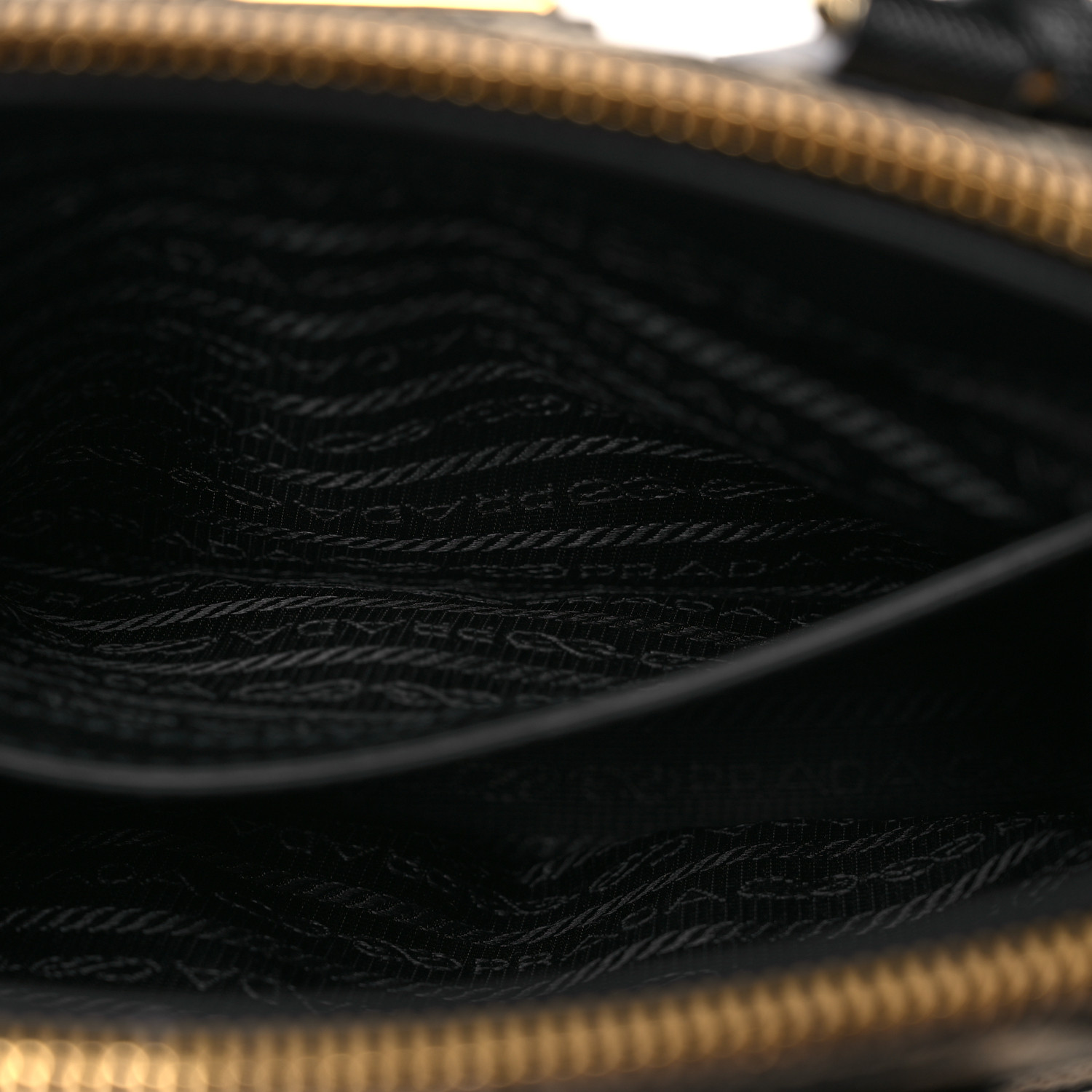 PRADA Jacquard Saffiano Triangolo Symbole Embroidered Mini
