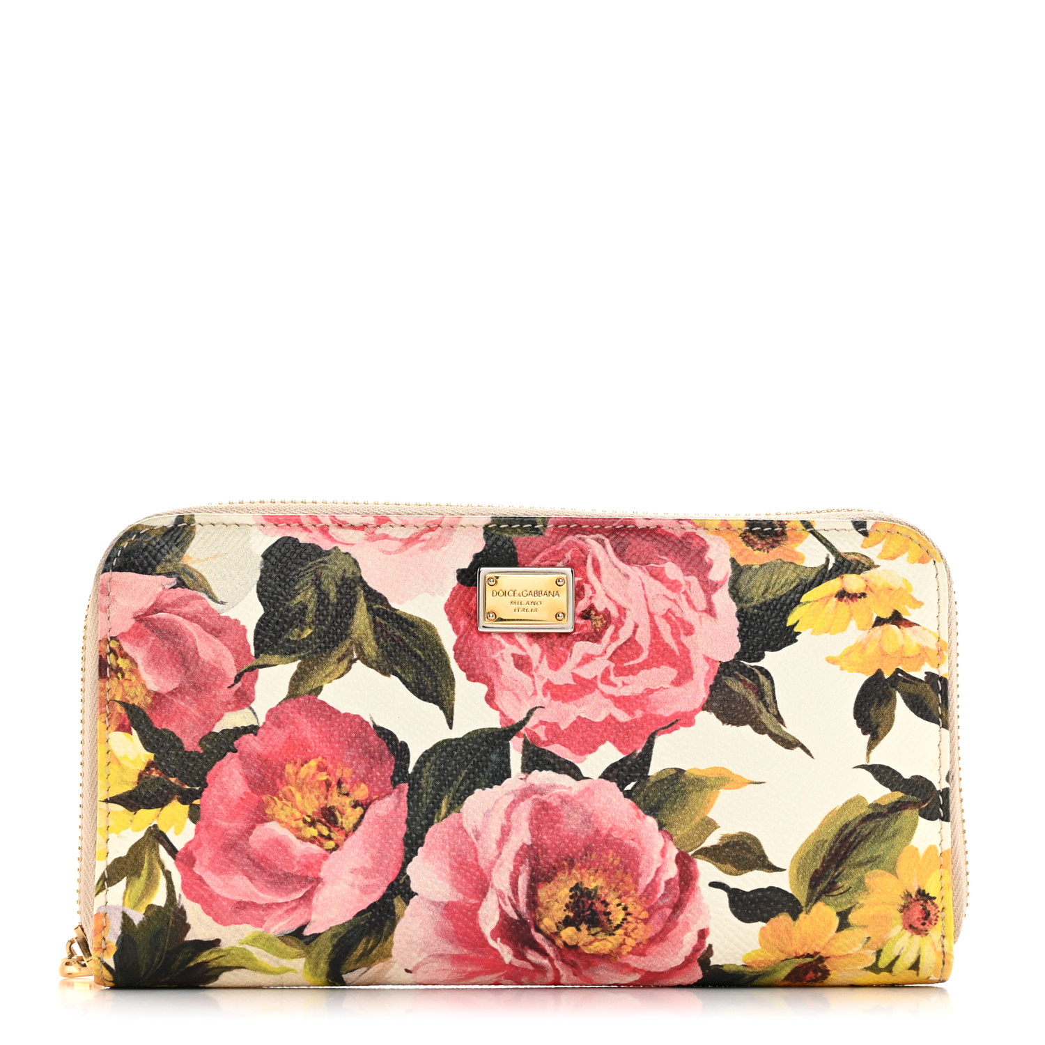 Dolce & Gabbana マジョリカプリント コンチネンタル ウォレット Majolica-print calfskin wallet in Multicolor for Men