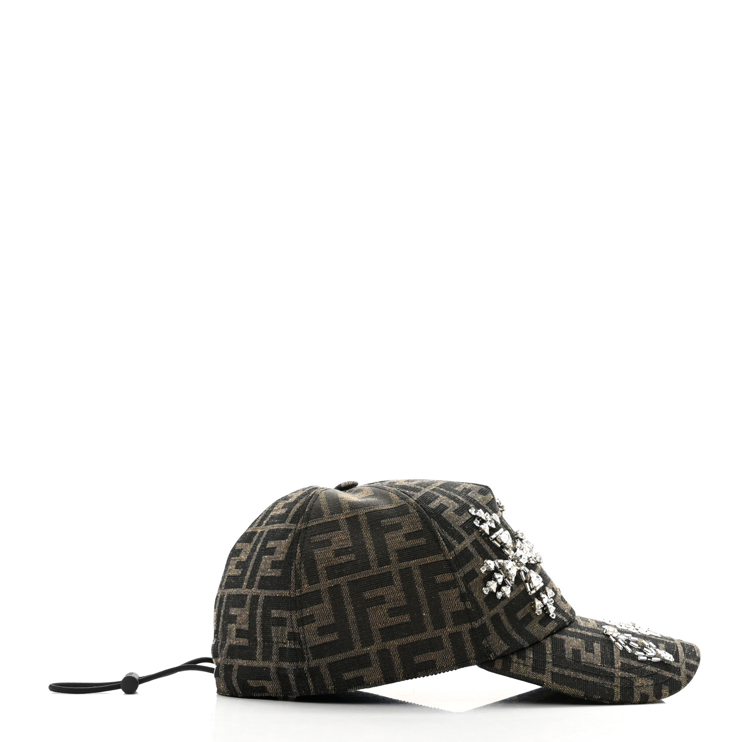 帽子・その他 FENDI FF canvas hat FENDI Canvas FF Reloaded Baseball Hat Tobacco Red 1302982