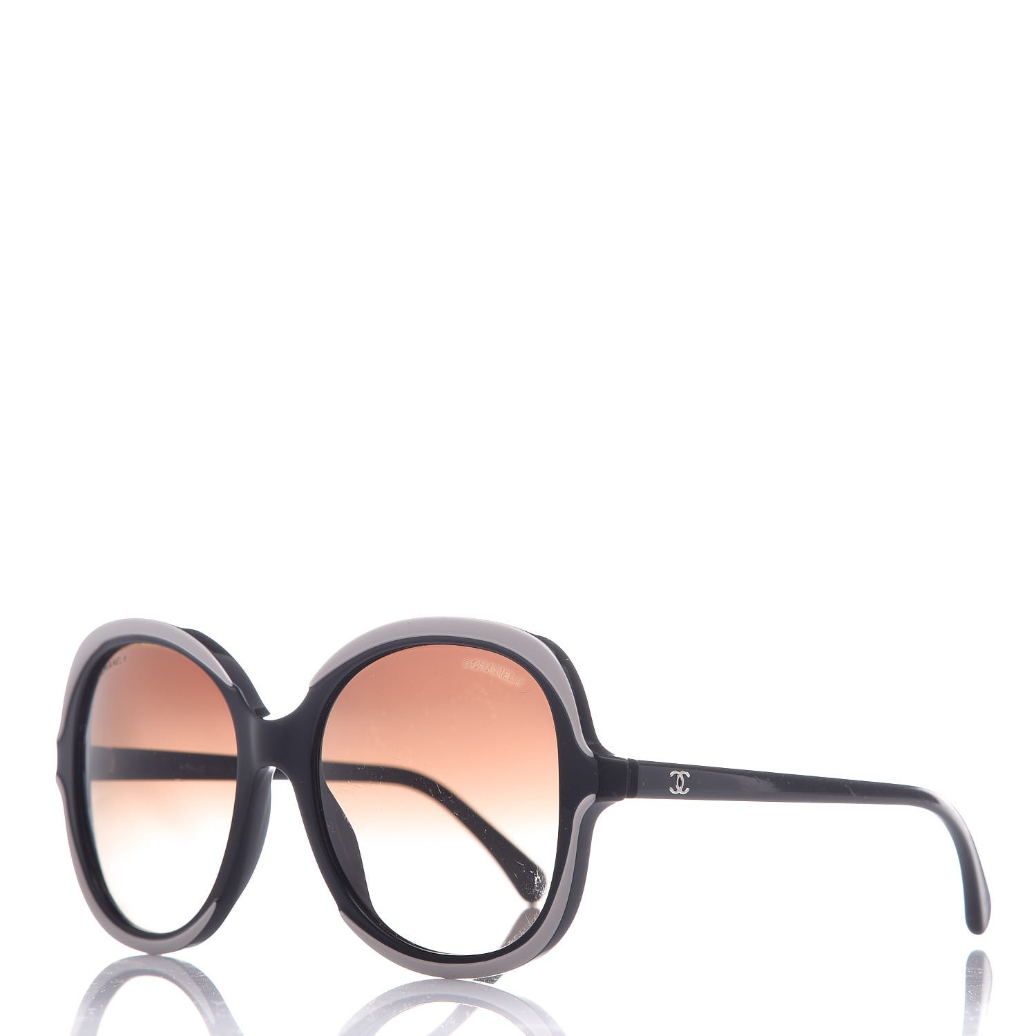 素敵でユニークな 5320 Sunglasses CC CHANEL Black FASHIONPHILE | 298139 パンツ