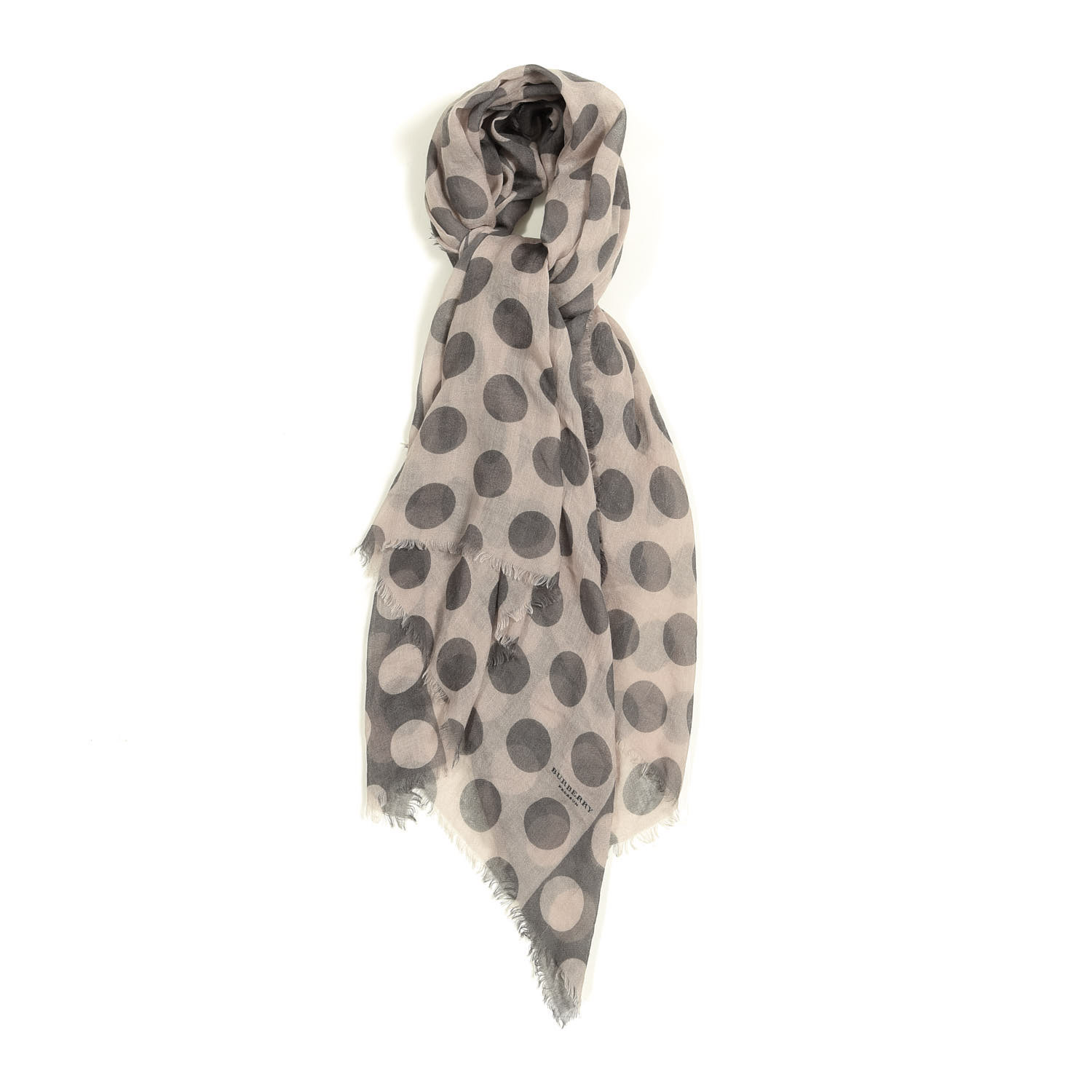 burberry polka dot scarf