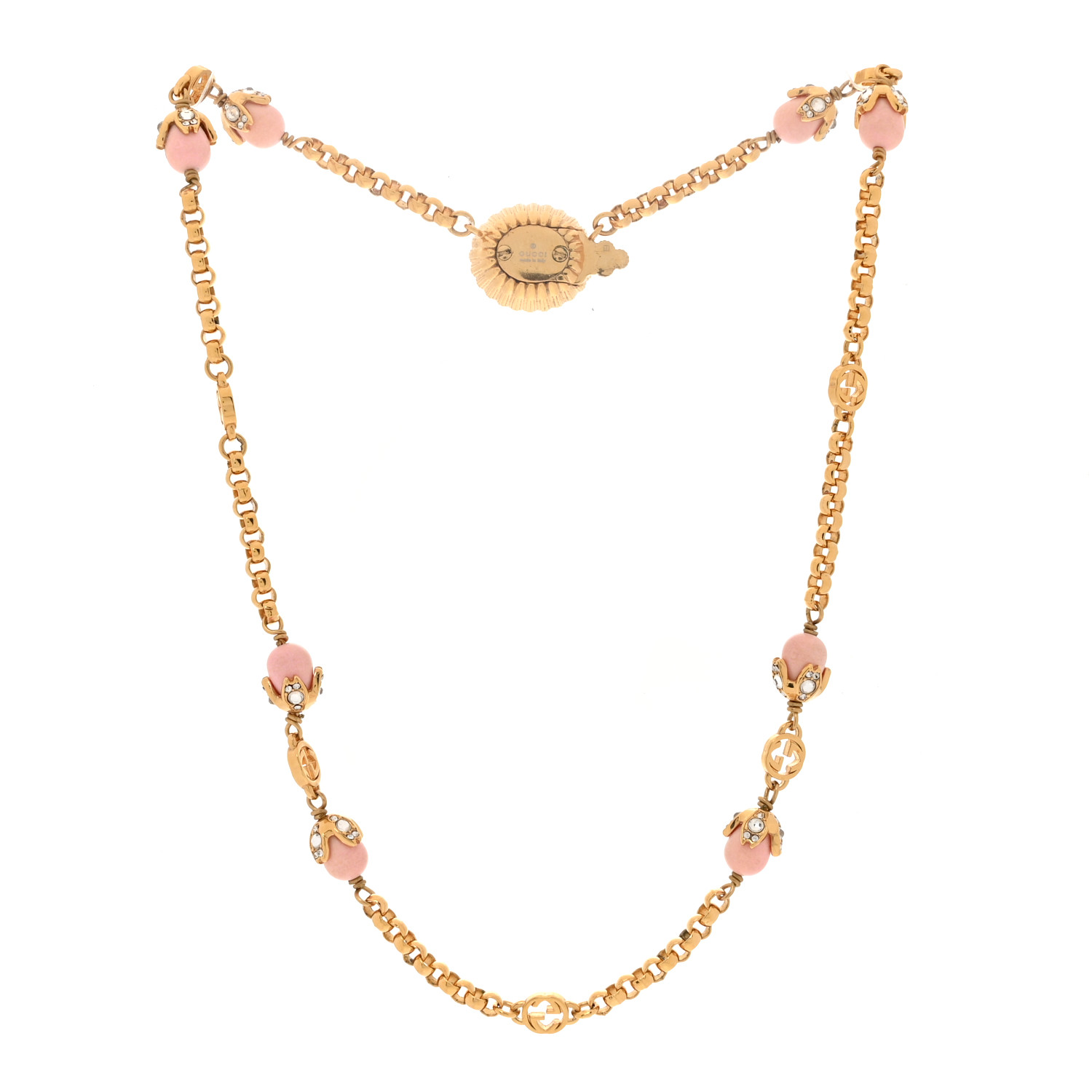 アクセサリーその他 GUCCI Woman Jewel Gold 629594 I4620 8078 グッチ GUCCI ネックレス フラワーパールネックレス インター