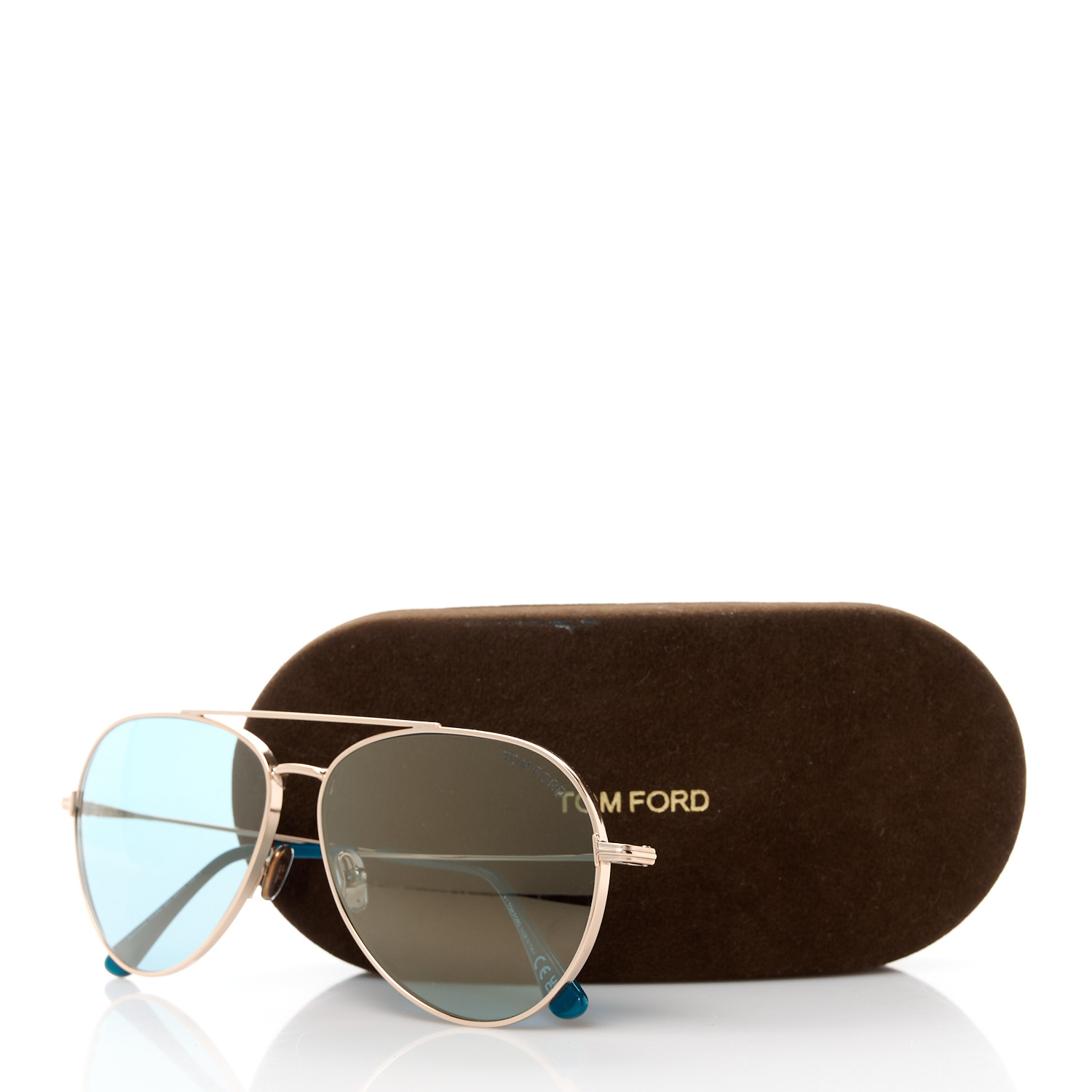 TOM FORD Metal Dashel-02 Sunglasses TF996 Blue Gold 1565127