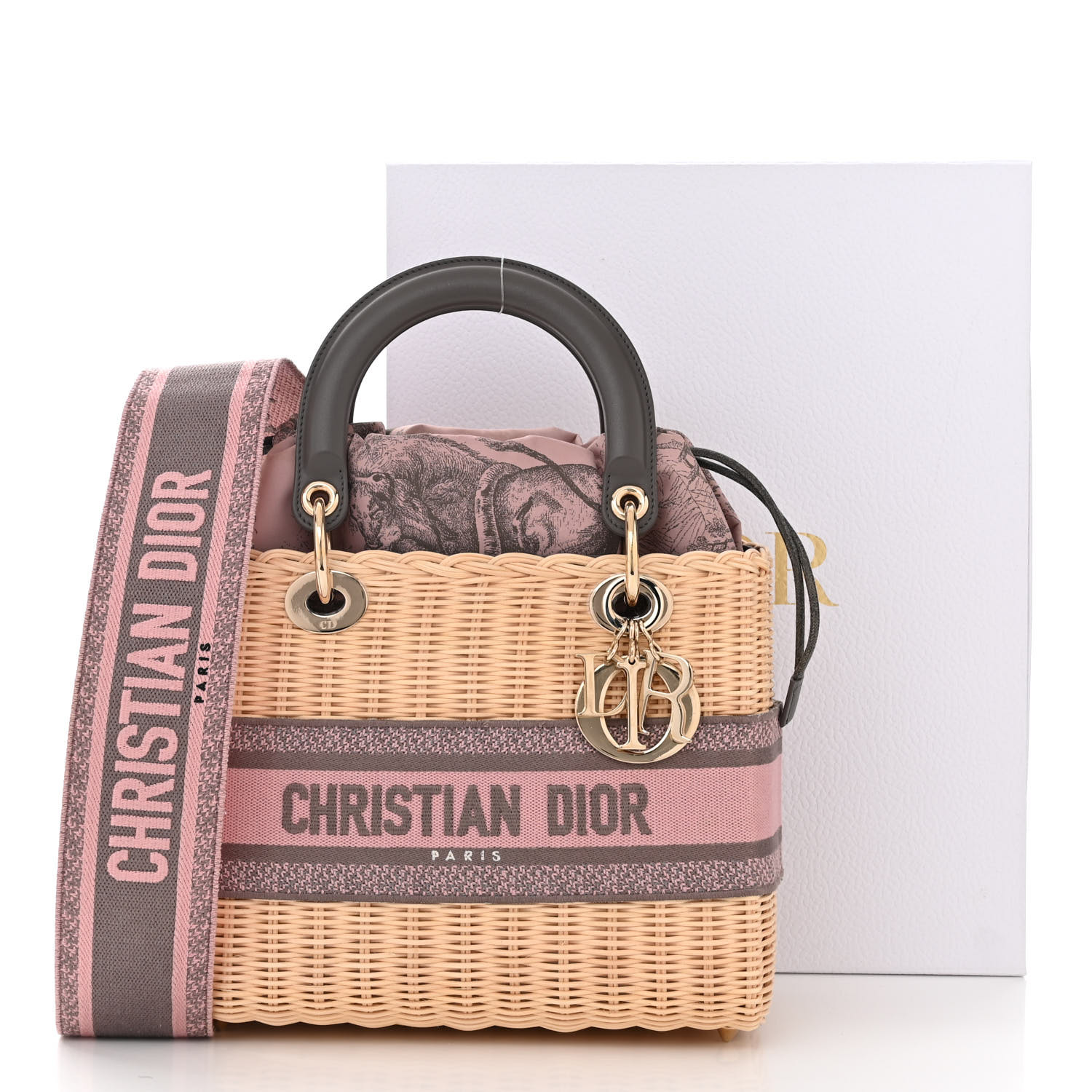 美品・ヴィンテージ【DIOR】OBLIQUE バケツバッグ ☆おしゃれさん必見☆【Dior】30 Montaigne ミニ バケットバッグ