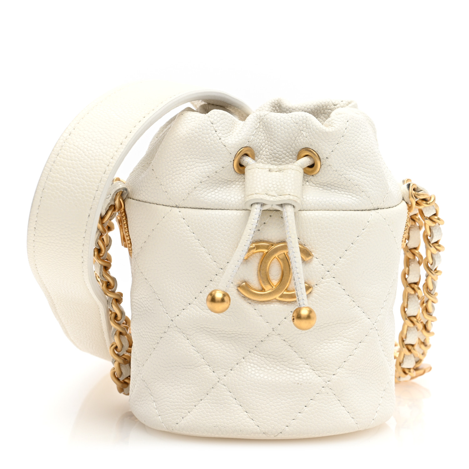 在庫SALE★Chanel Medallion Charms Bucket Bag Caviar Mini 31052673_60025948_600.jpg