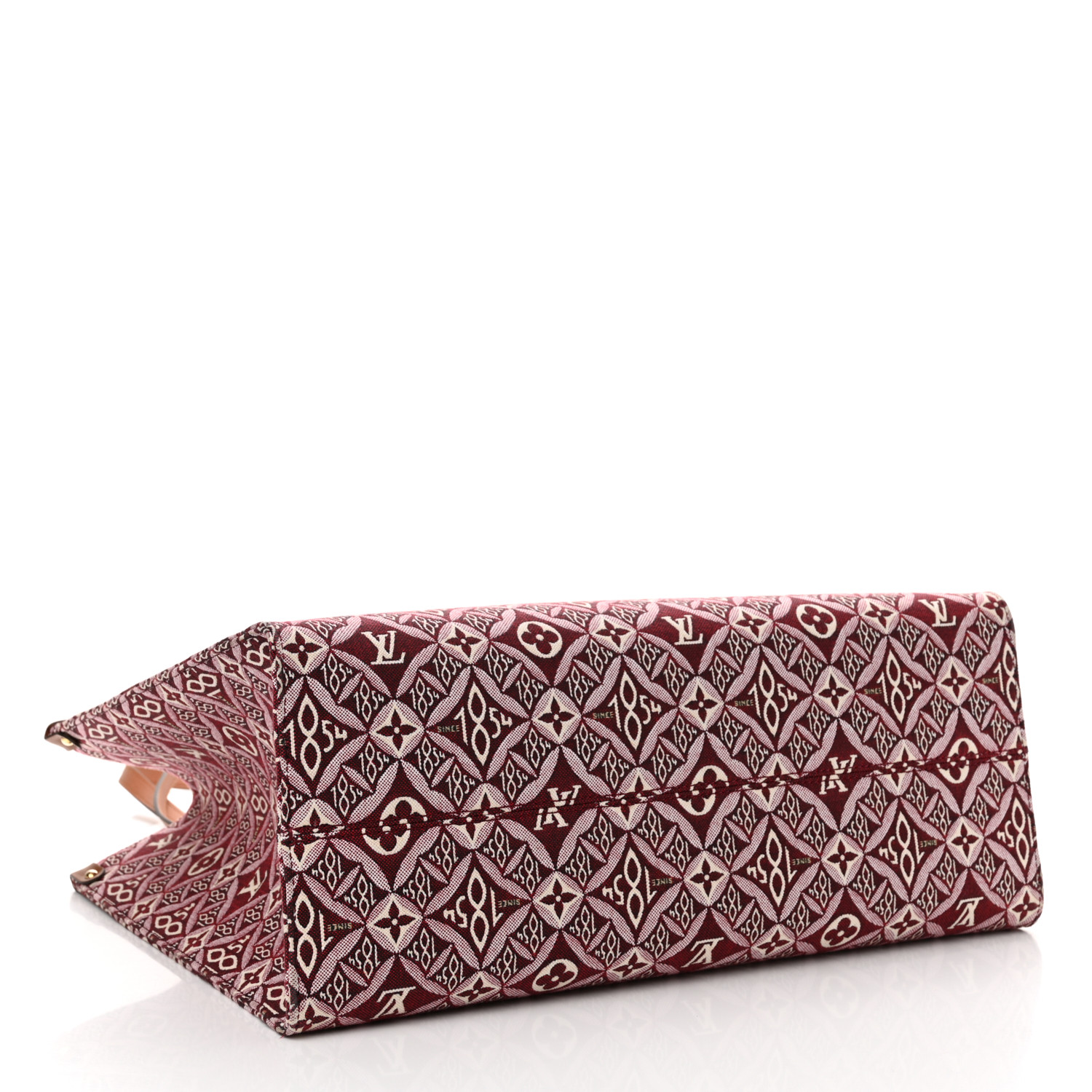 LOUIS VUITTON Jacquard Since 1854 Onthego GM Bourdeaux
