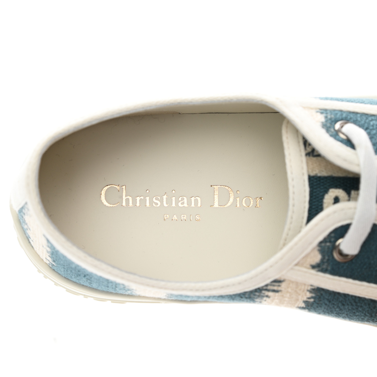 Christian　Dior　パンプス　24cm Christian Dior Off-white Cannage Leather Open Toe Heels 37.5