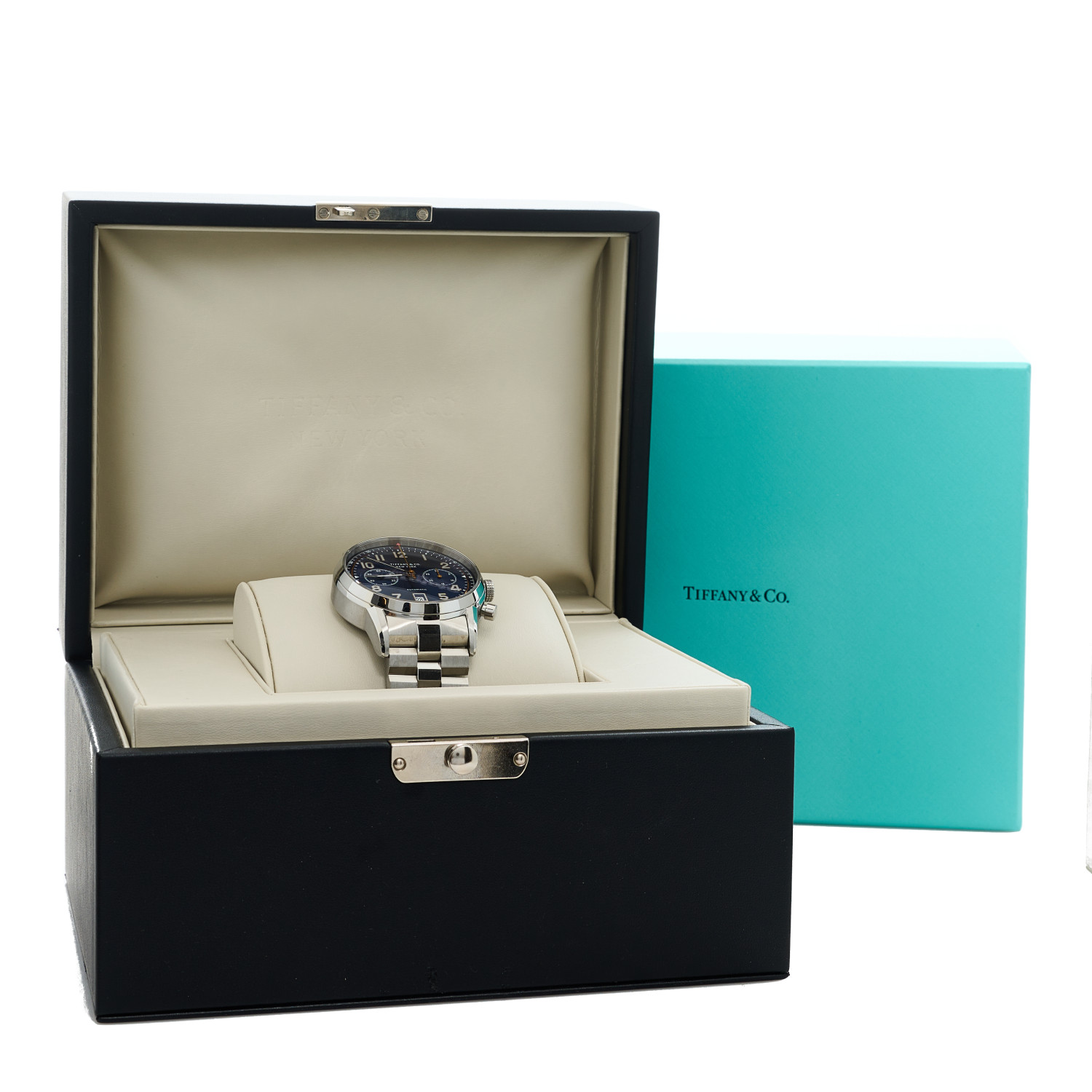 【BOXなし】Tiffany & Co. AtlasRound 新品 腕時計 代BOX付 Sale u-stream-watch_ti-
