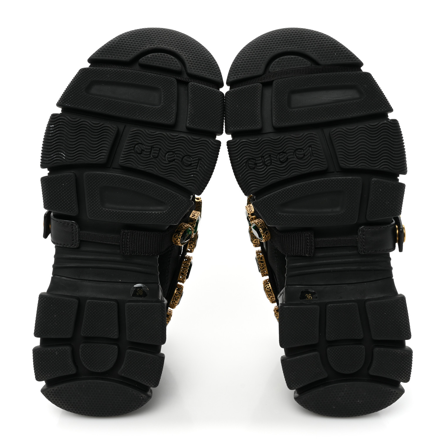 GUCCI X SEGA Mesh Suede Calfskin Removable Crystals Mens