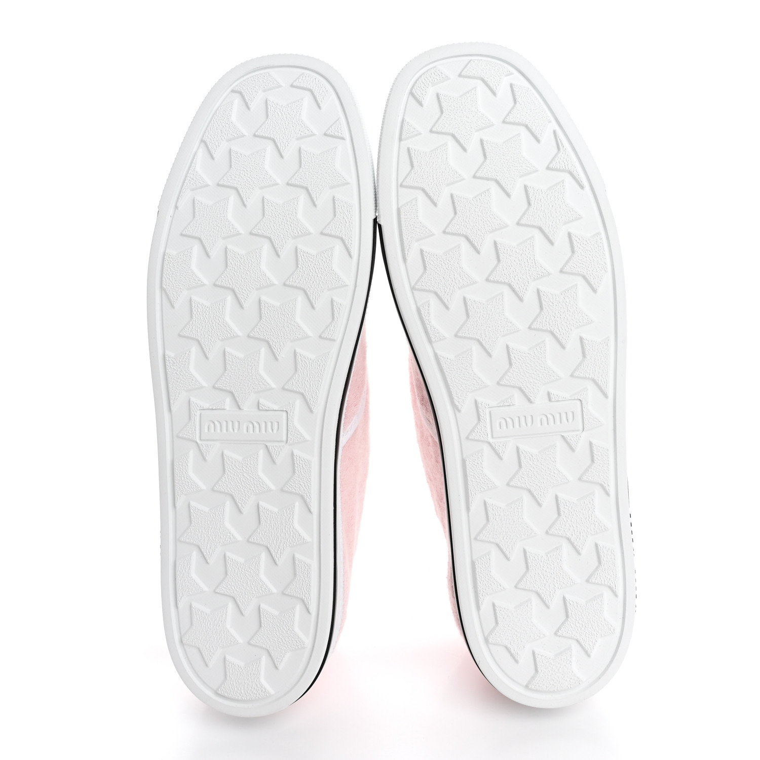 MIU MIU Terry Cloth Low Top Sneakers 37.5 Alabastro 1641931