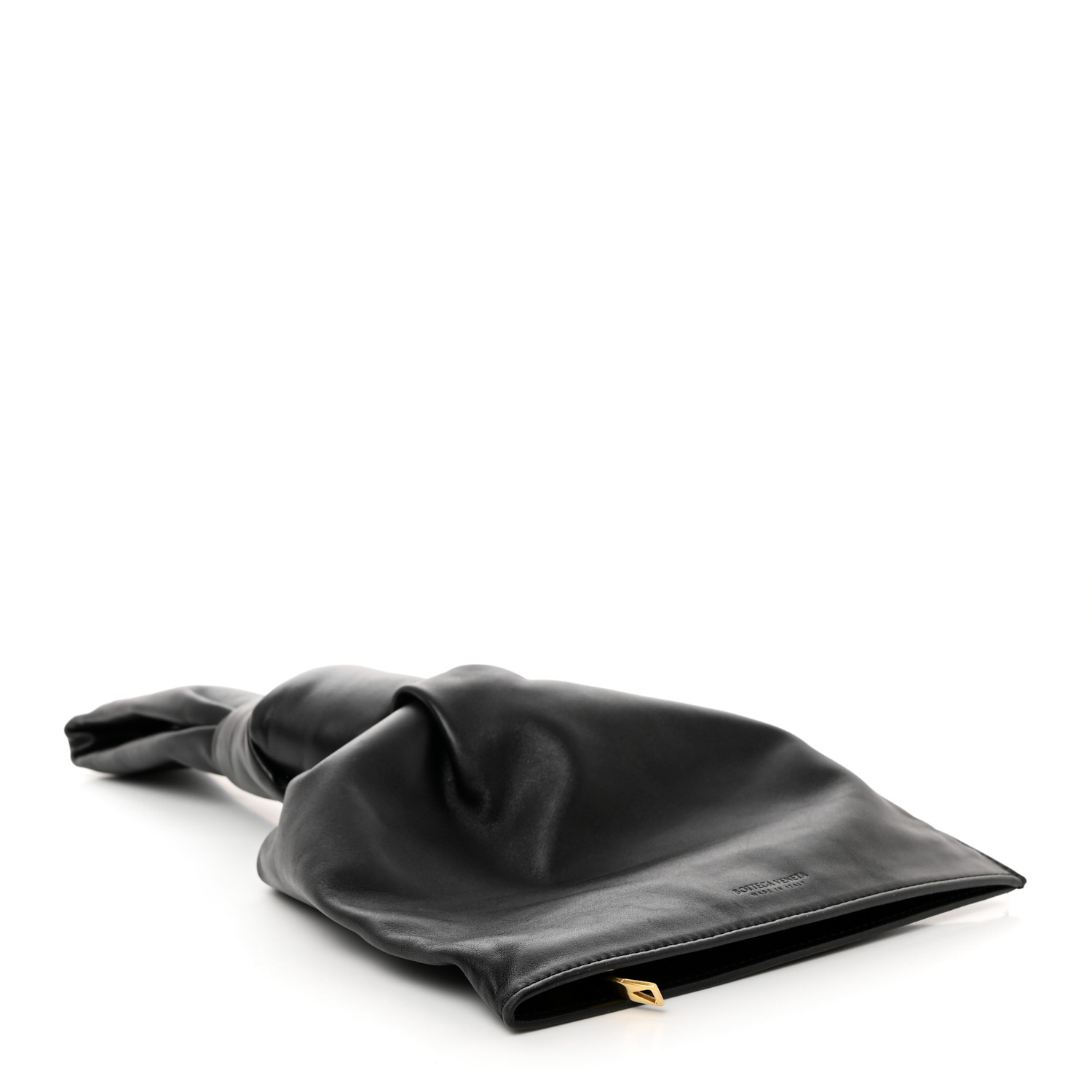 BOTTEGA VENETA ミニザツイスト BOTTEGA VENETA Calfskin Mini BV Twist Black 1453533