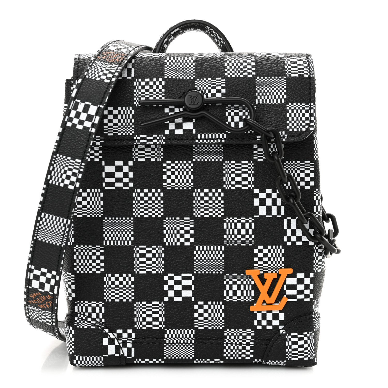(正規品) ルイヴィトンLouis Vuitton Steamer XS バック LOUIS VUITTON Damier Distorted Steamer XS 1683945 | FASHIONPHILE