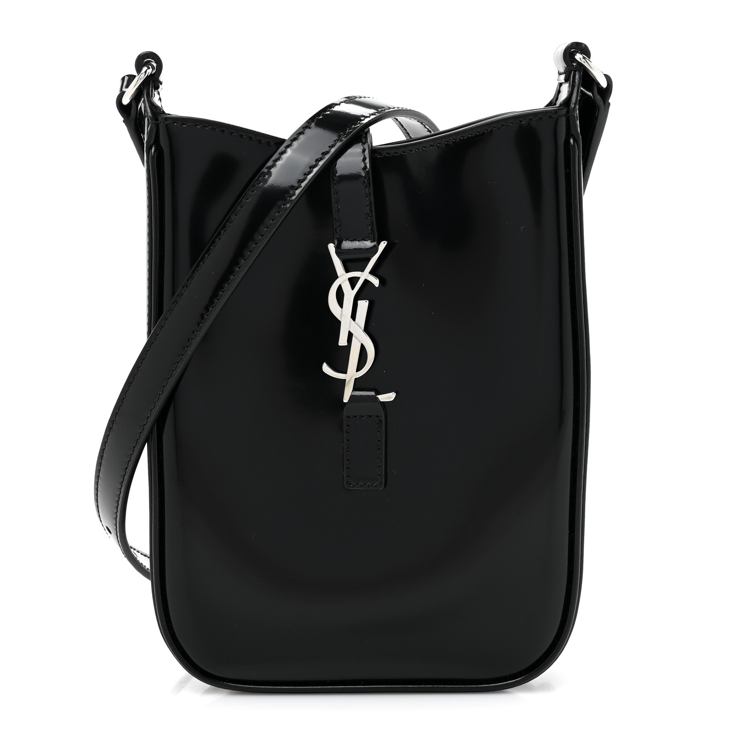 バッグ YSL Handbag Rank A Saint Laurent Le 5 à 7 Shoulder Bag in Patent Leather | Saks