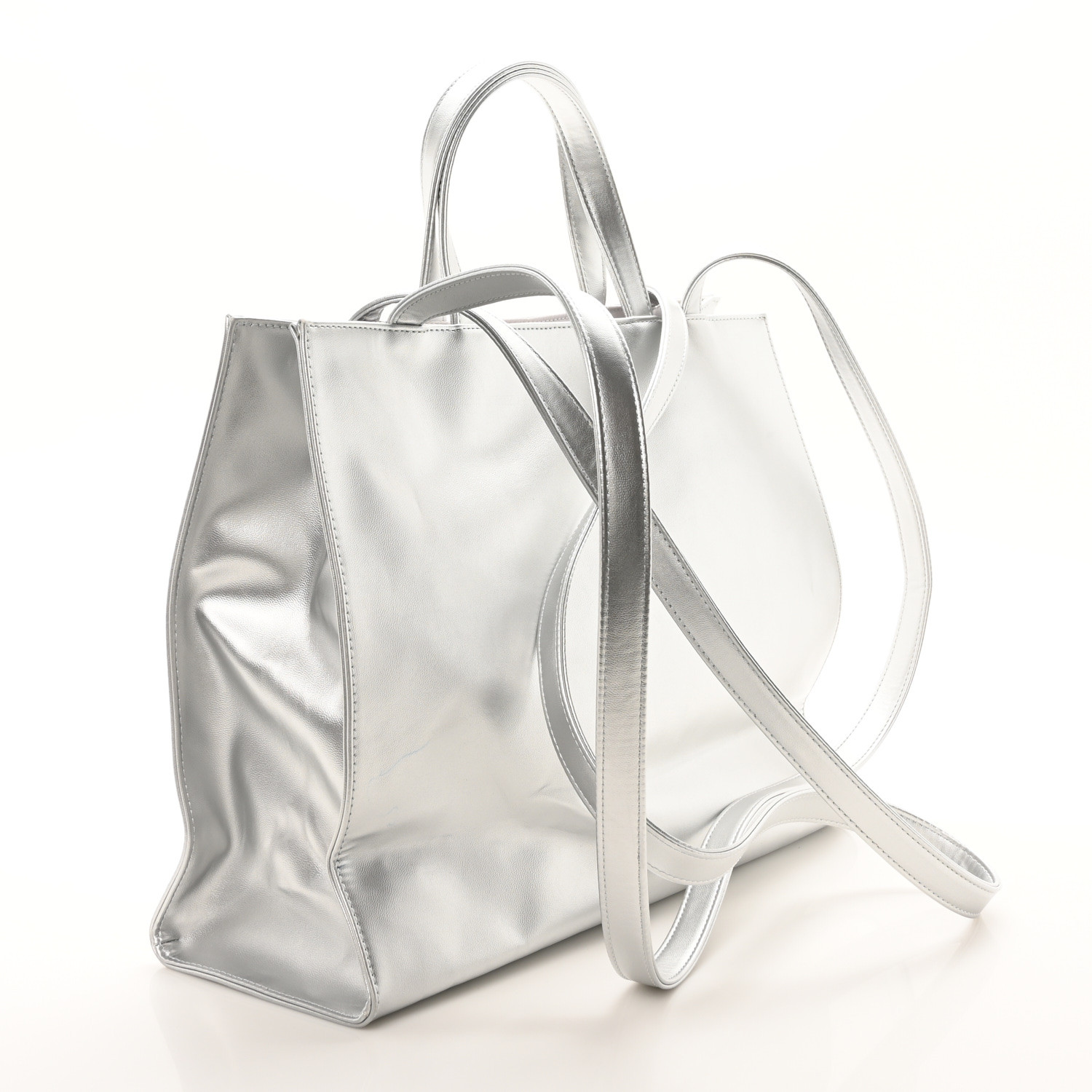 MASU × VAN SHOPPING BAG(SILVER) MASU MASU X VAN JAC Shopping Bag （Silver） -FASCINATE