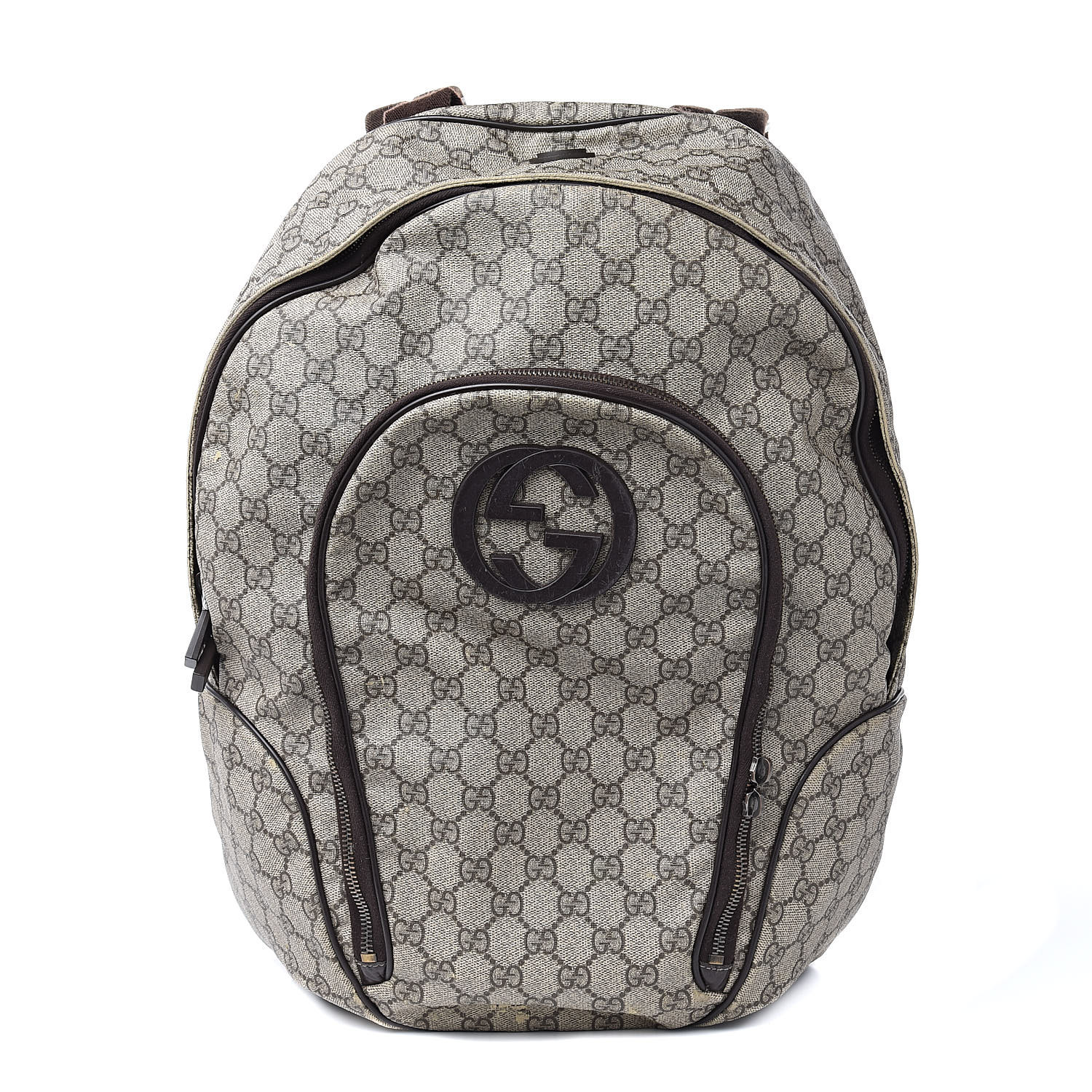 【GUCCI】INTERLOCKING G BACKPACK Gucci Interlocking G Backpack Large Black - US