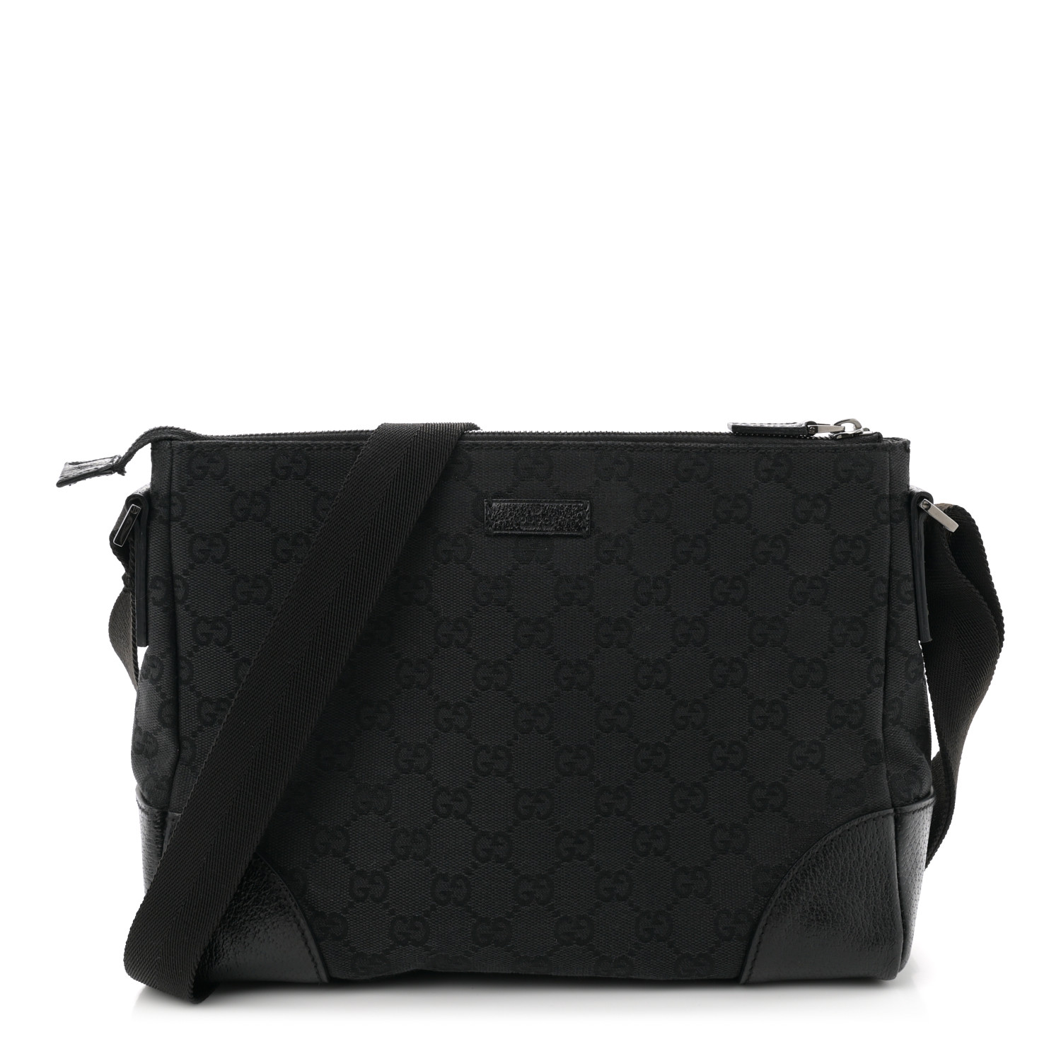 GUCCI Monogram Joy Messenger Bag Black 1661466 | FASHIONPHILE