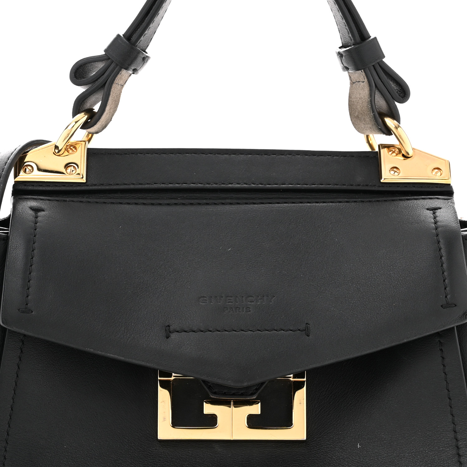 GIVENCHY Calfskin Small Mystic Shoulder Bag Black 1680399
