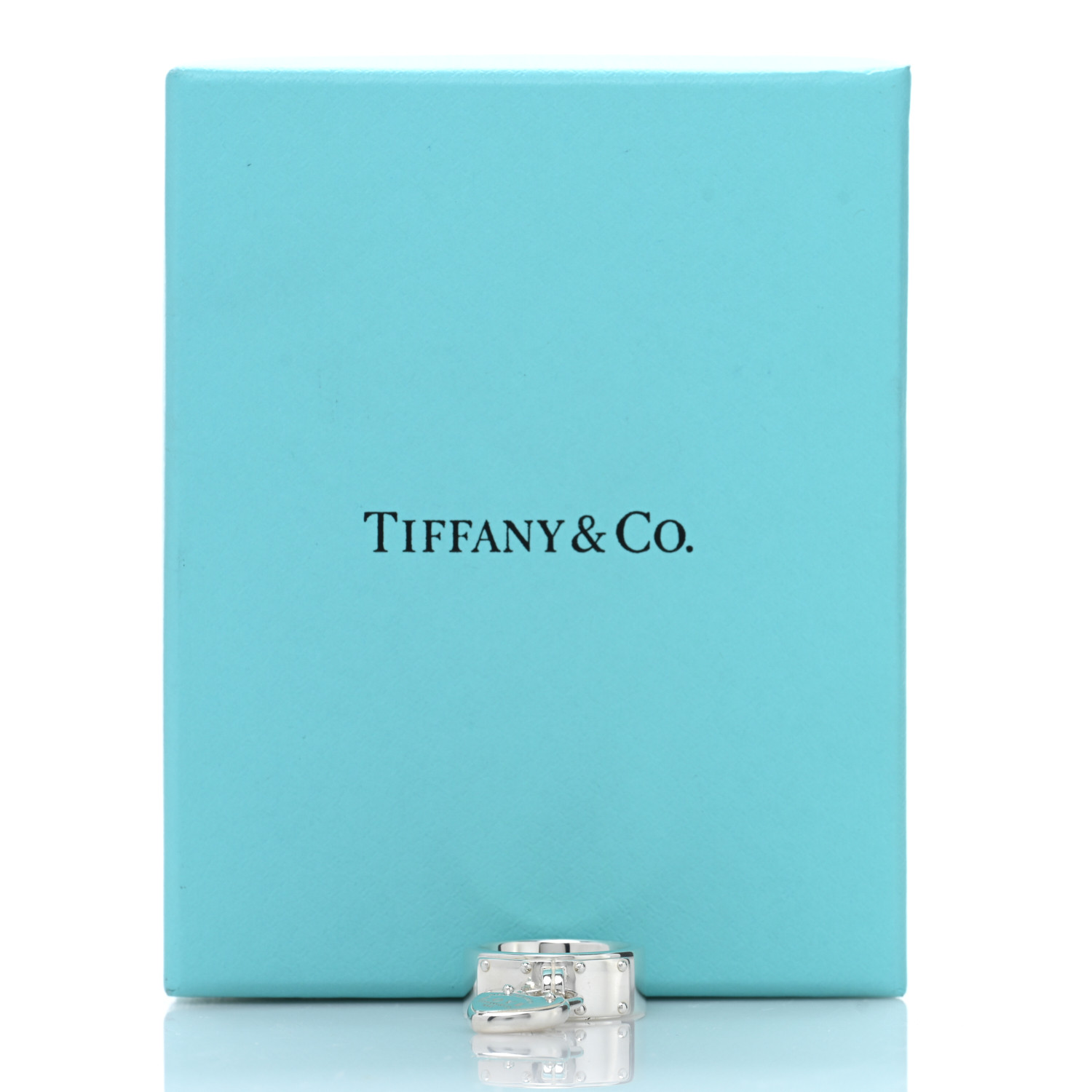 【AAA】Tiffany Lock Ring 7.5 RG 16号 Tiffany Lock Ring 7.5 RG ロックリング 16号