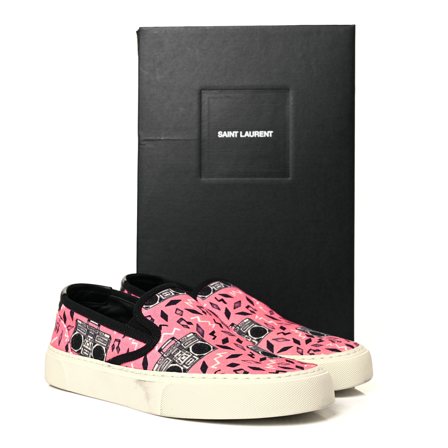 サンダル Saint Laurent  Slippers and Clogs Men Suede Pink/Fluo Pink img_2D_0001_165761.jpg?v=