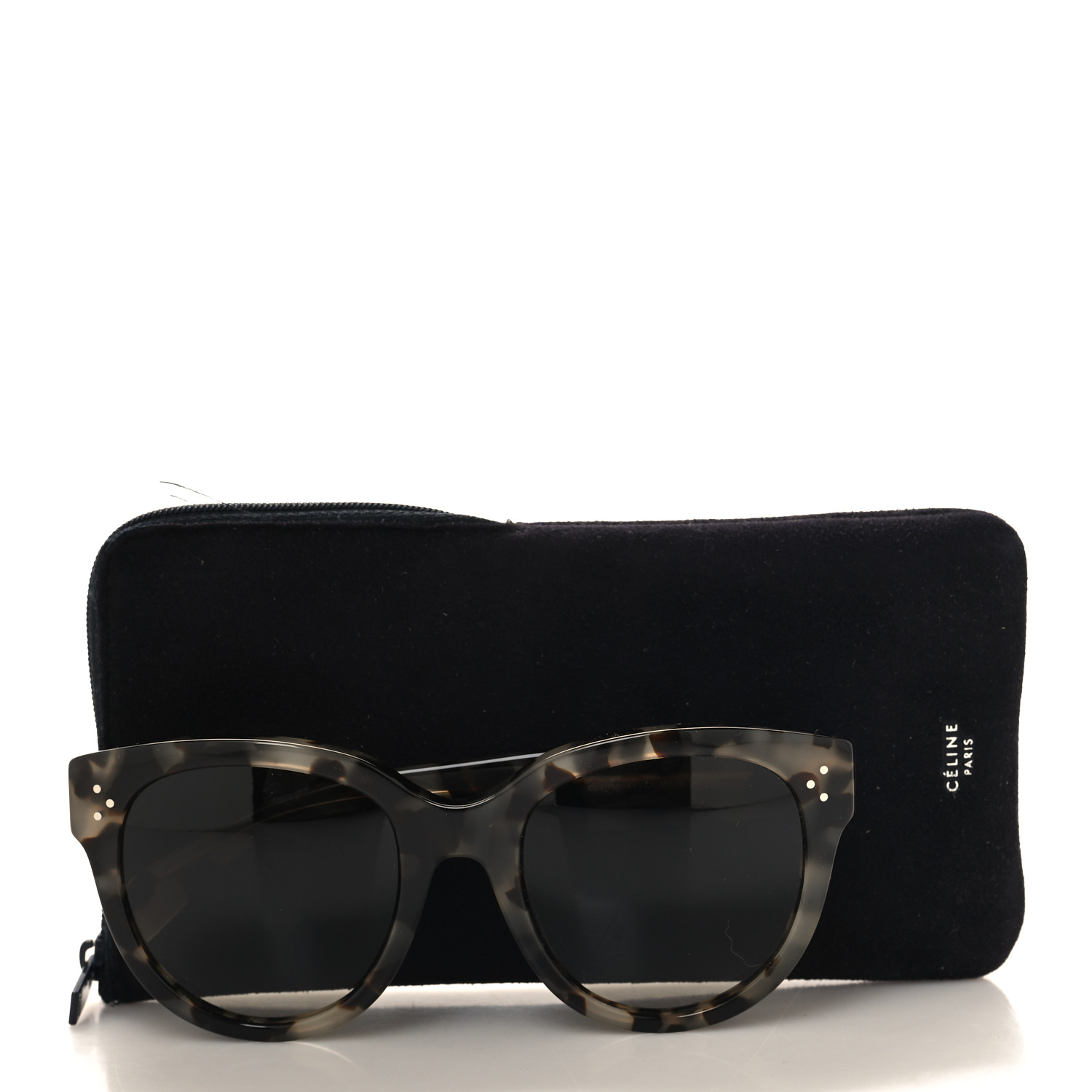 CELINE Audrey Sunglasses CL 41755 Spotted Havana 1567176