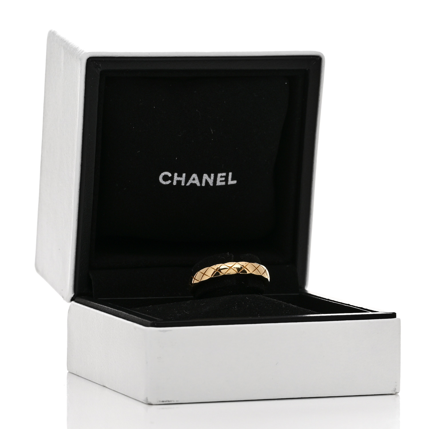 その他 COCO CHANEL CHANEL 18K Yellow Gold Mini Coco Crush Ring 52 6 1177104