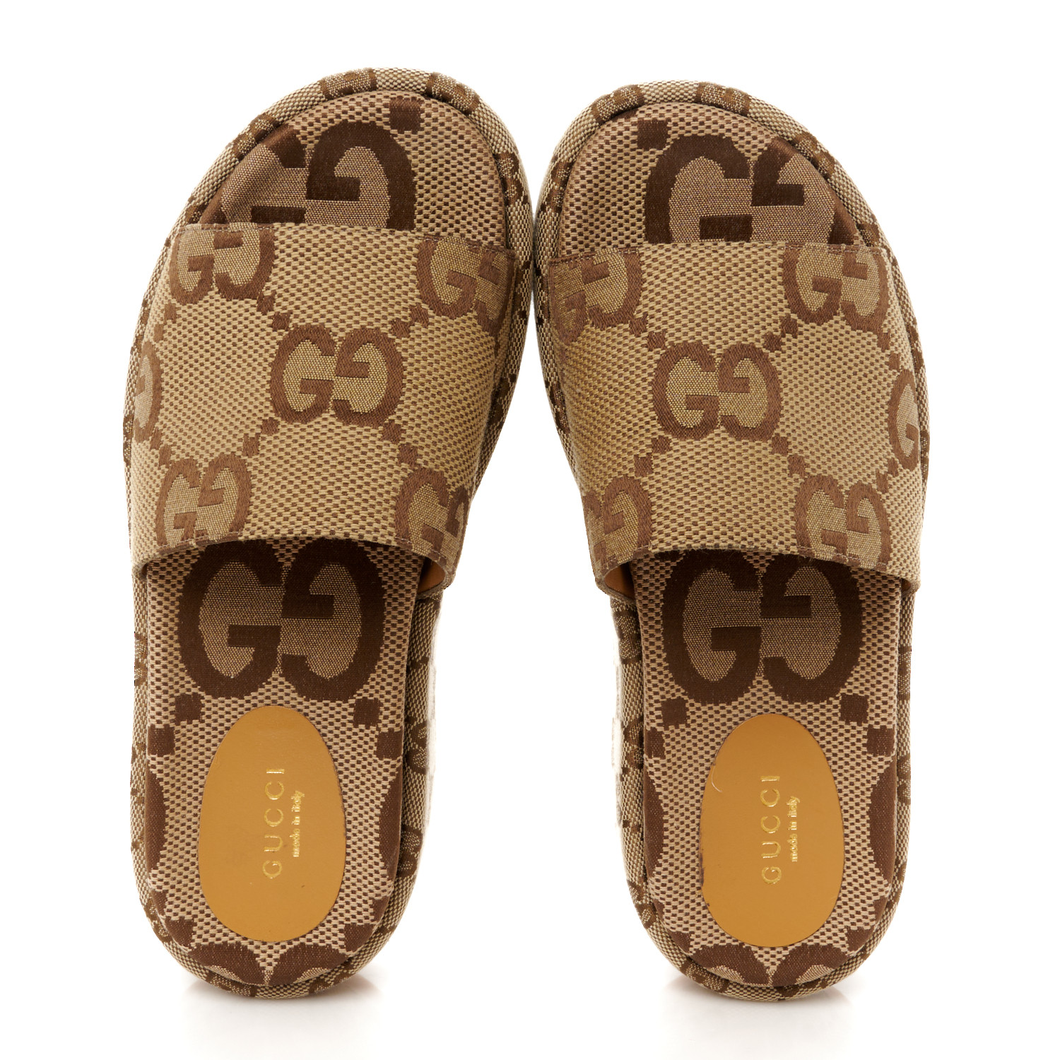 シューズ・サンダルその他 Angelina 55mm Platform Sandals Gucci Monogram Jumbo GG Angelina Platform 55mm Slide Sandals