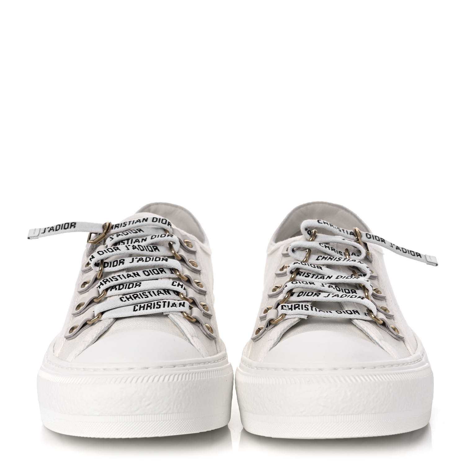 クリスチャンディオール　サイズ6.5 CHRISTIAN DIOR Canvas Floral Embroidered Womens Walk'N'Dior