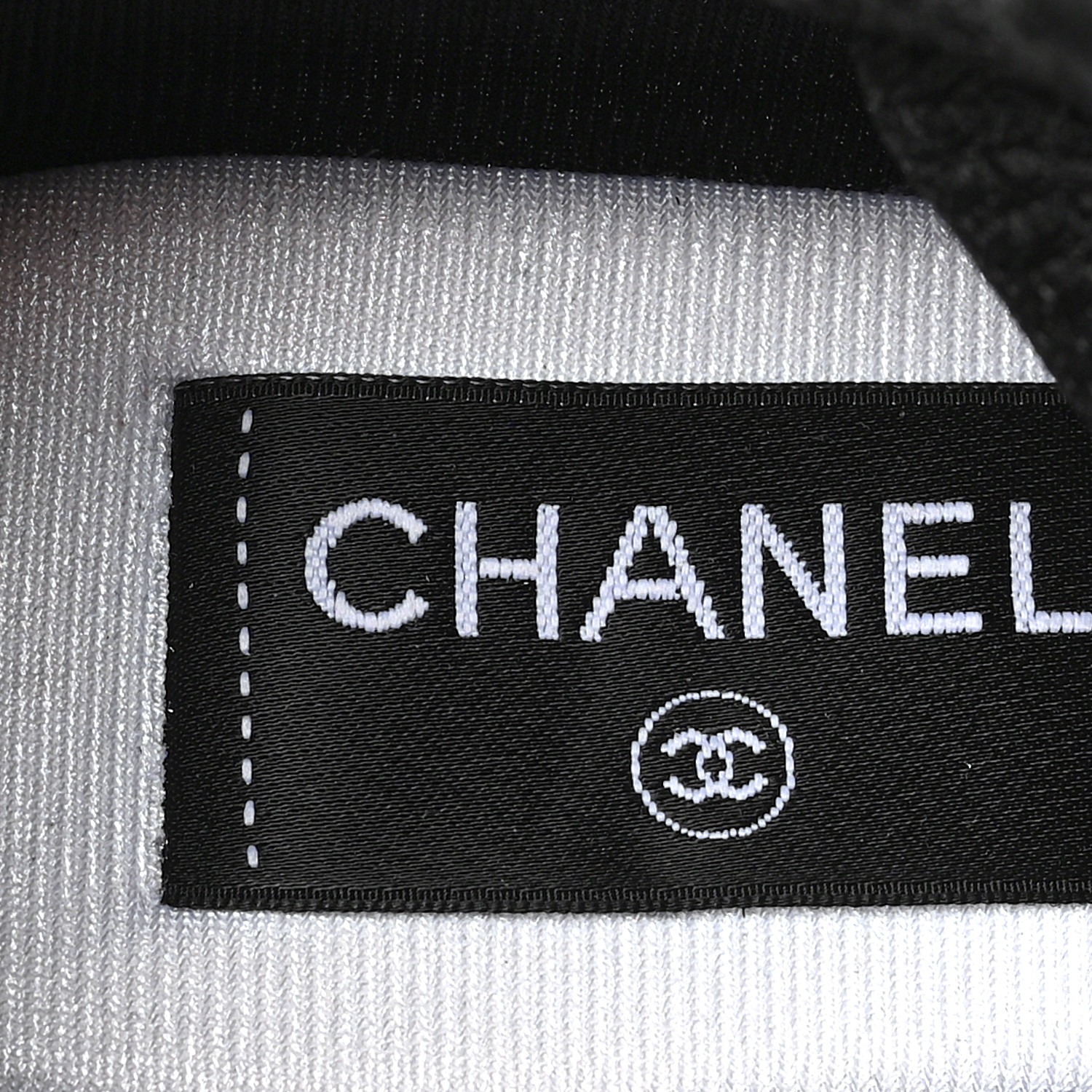 CHANEL Braided Raffia Womens CC Sneakers 38 Black 1336199