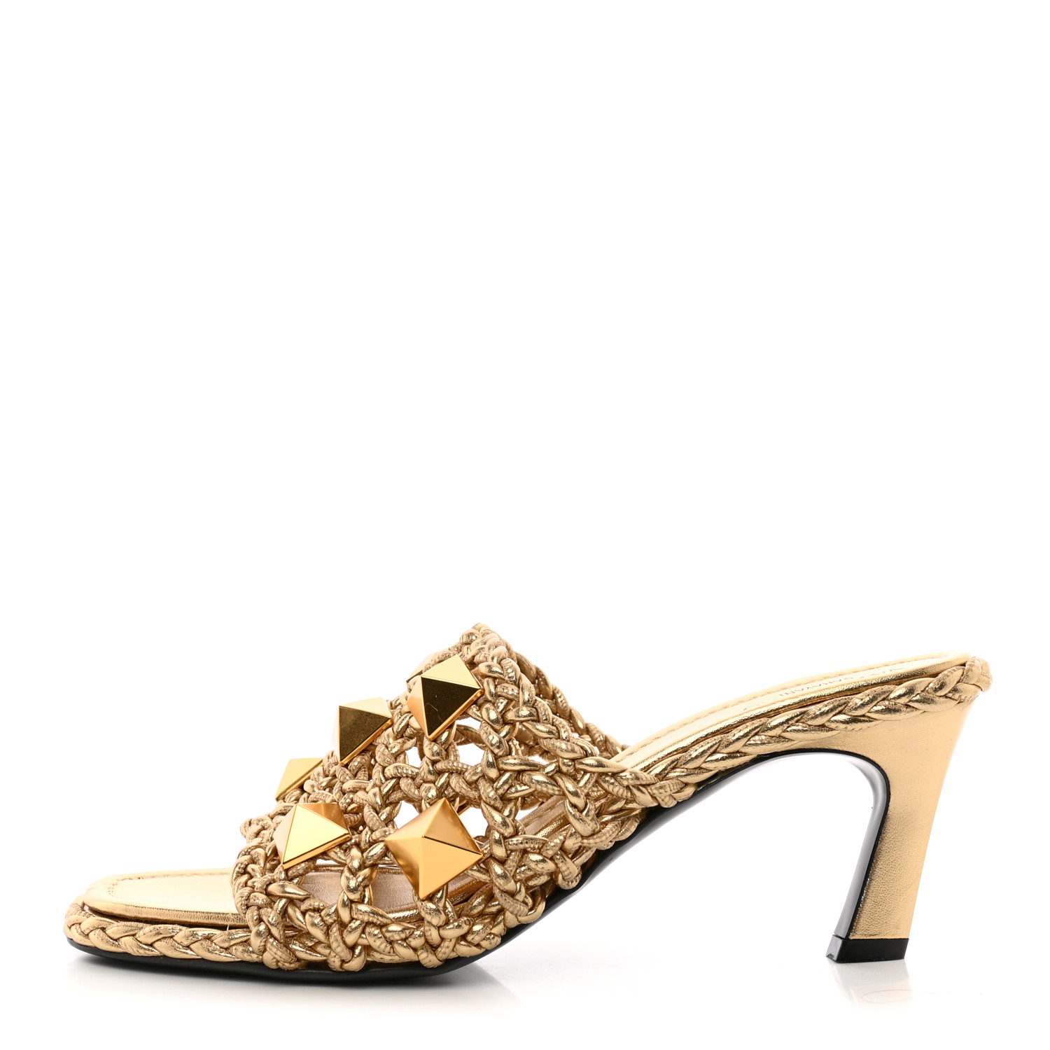 【VALENTINO】Roman Stud Mule Sandals/追跡+関税+全国送料込み Valentino Garavani Roman Stud Leather Mules | Saks Fifth Avenue