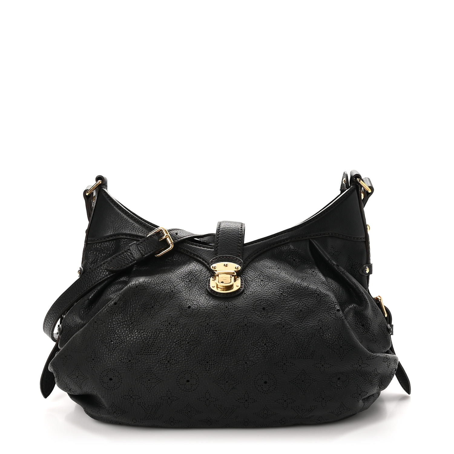 LOUIS VUITTON★ 美品★ショルダーバッグ/マヒナ/XS/コニャック LOUIS VUITTON 送料無料 ルイヴィトン マヒナ XS ショルダー