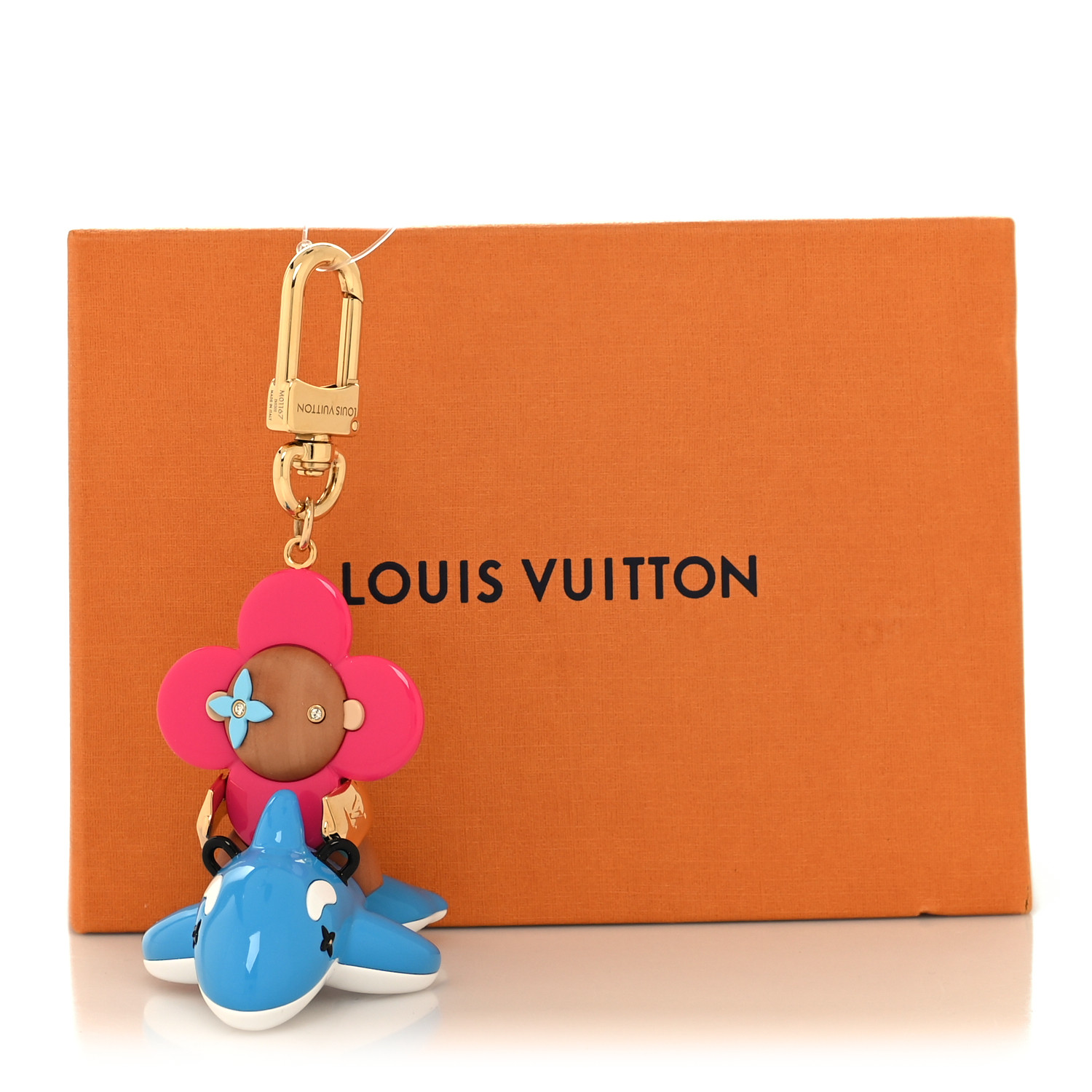 限定品【LOUIS VUITTON】バッグチャーム Vivienne Searider LOUIS VUITTON Wood Resin Vivienne Sea Rider Bag Charm Key