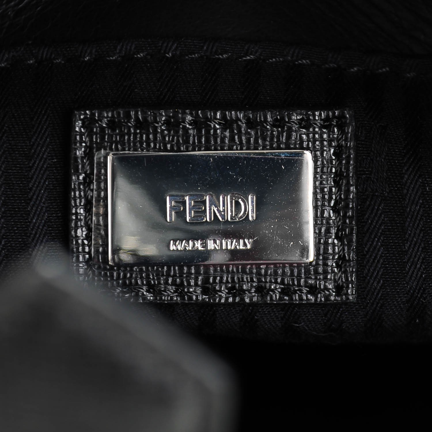 美品　FENDI フェンディ サンシャイン ミディアム レザー ブラック | Fendi