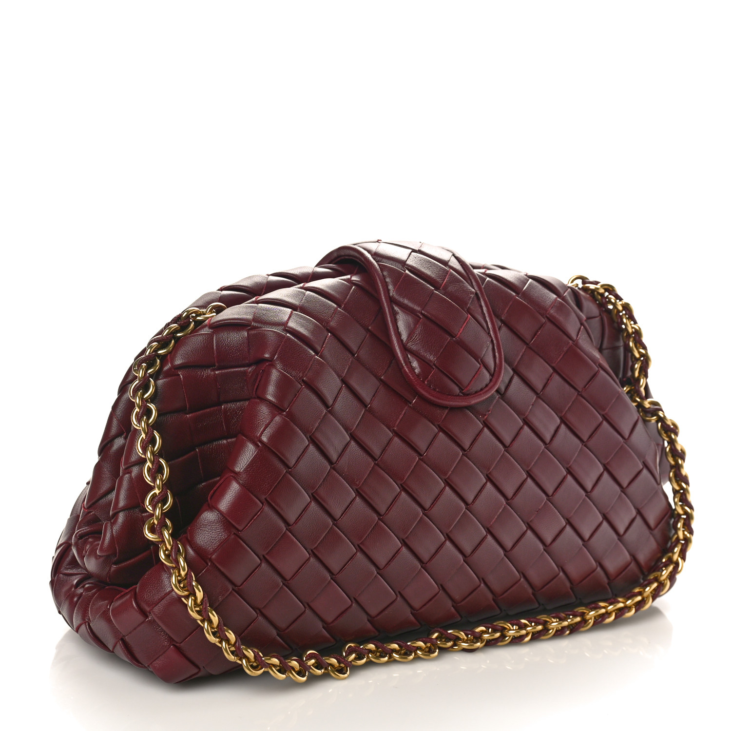 BOTTEGA VENETA Nappa Intrecciato Teen The Lauren 1980 Clutch