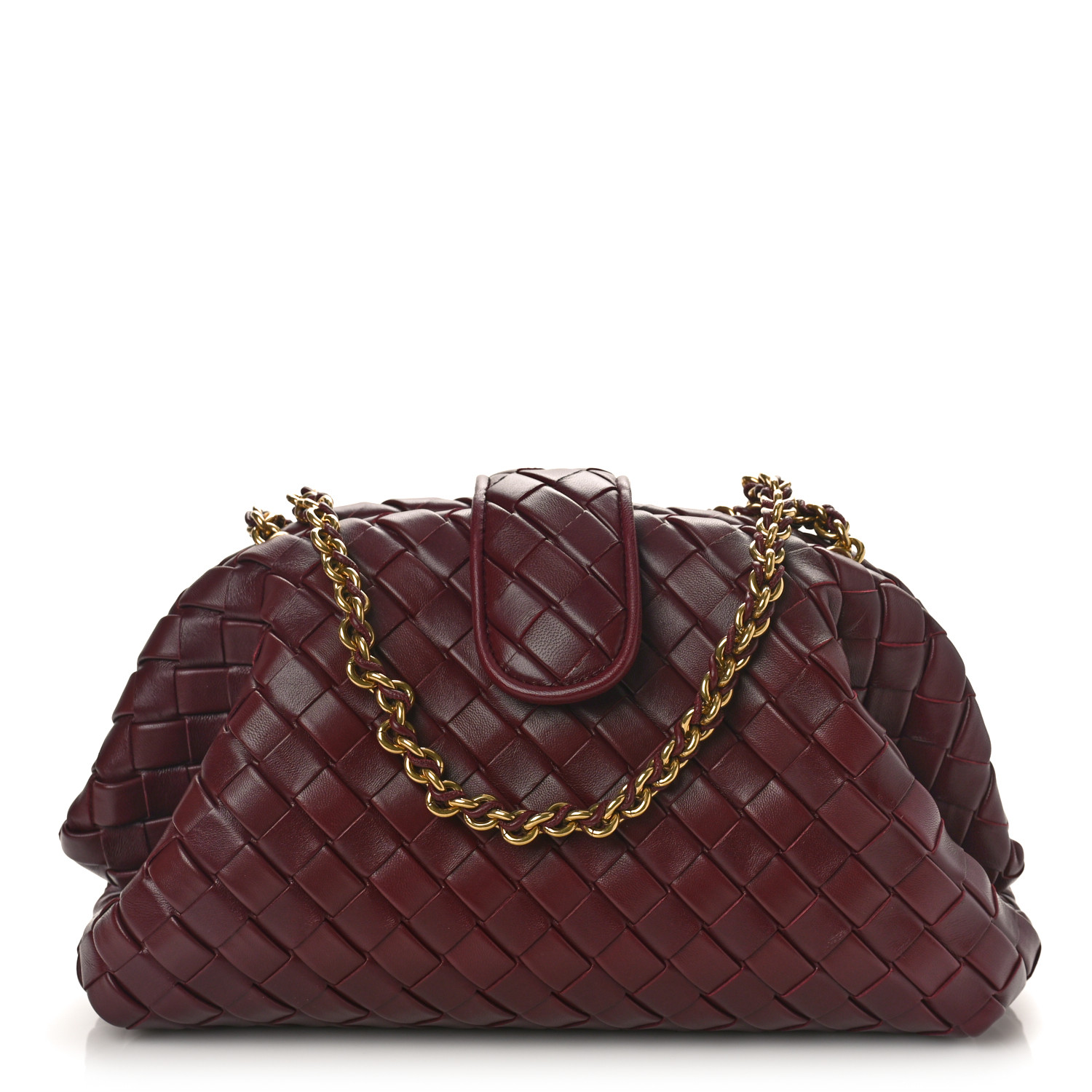 BOTTEGA VENETA Nappa Intrecciato Teen The Lauren 1980 Clutch