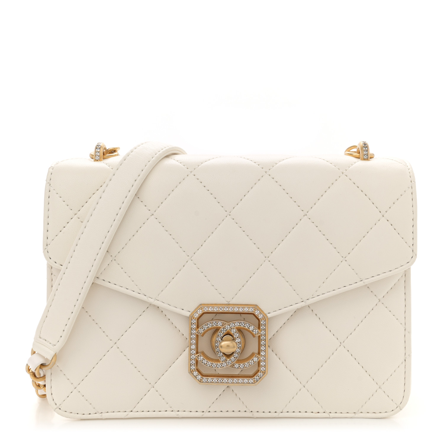CHANEL ホワイト キルティング エスパドリーユ 37 シャネル ココマーク レザー エスパドリーユ 37 レディース