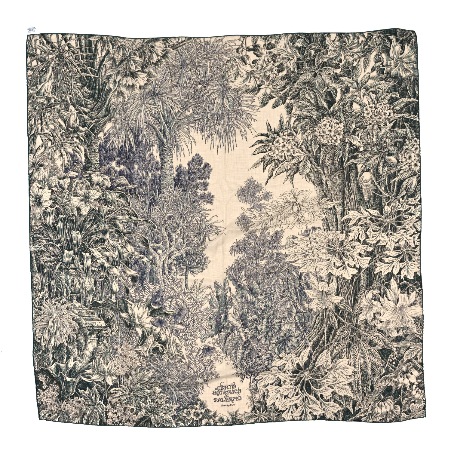 2025SS【HERMES】カレ 140 All'Orto Botanico di Palermo All'Orto Botanico di Palermo shawl 140 | Hermès Australia