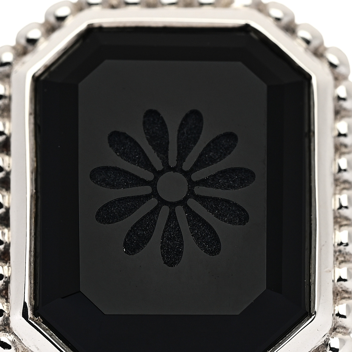Tiffany様　ご確認用 TIFFANY Sterling Silver Black Onyx Ziegfeld Daisy Ring 55