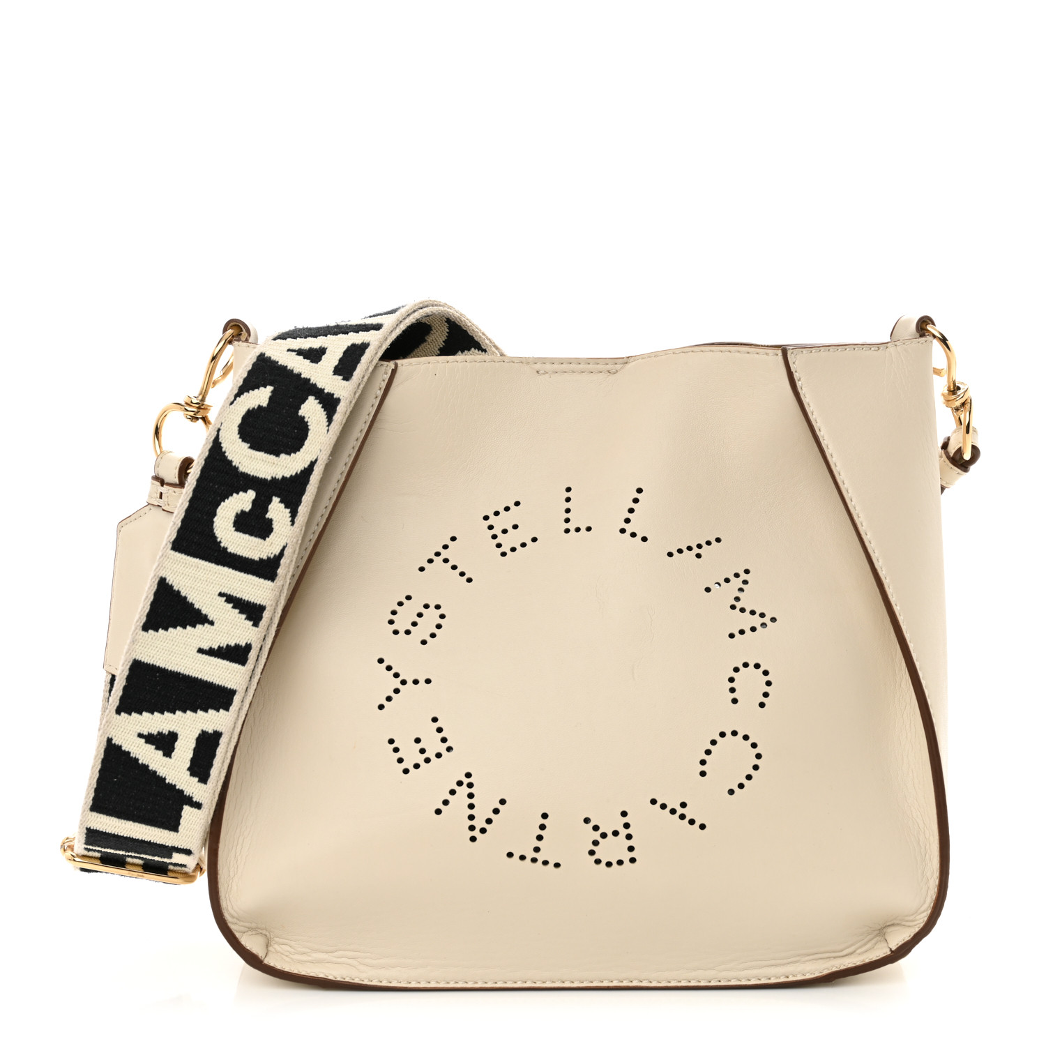 STELLA MCCARTNEY Eco Alter Nappa Perforated Logo Mini