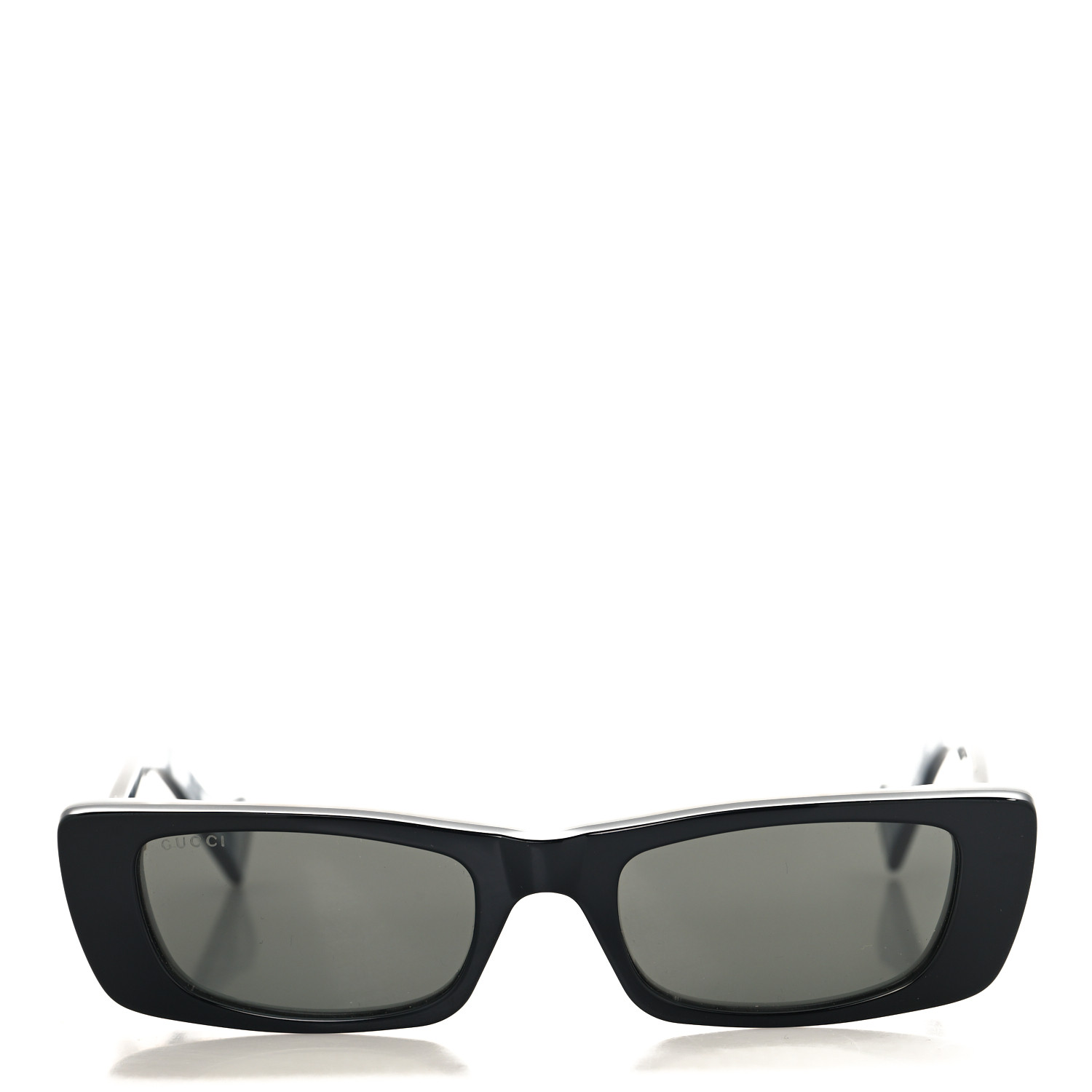 GUCCI 長方形フレムサンクラス GG0516S 001BLACKBLACKGREY GUCCI GG0516S 001 Rectangle Square Black Grey Women's