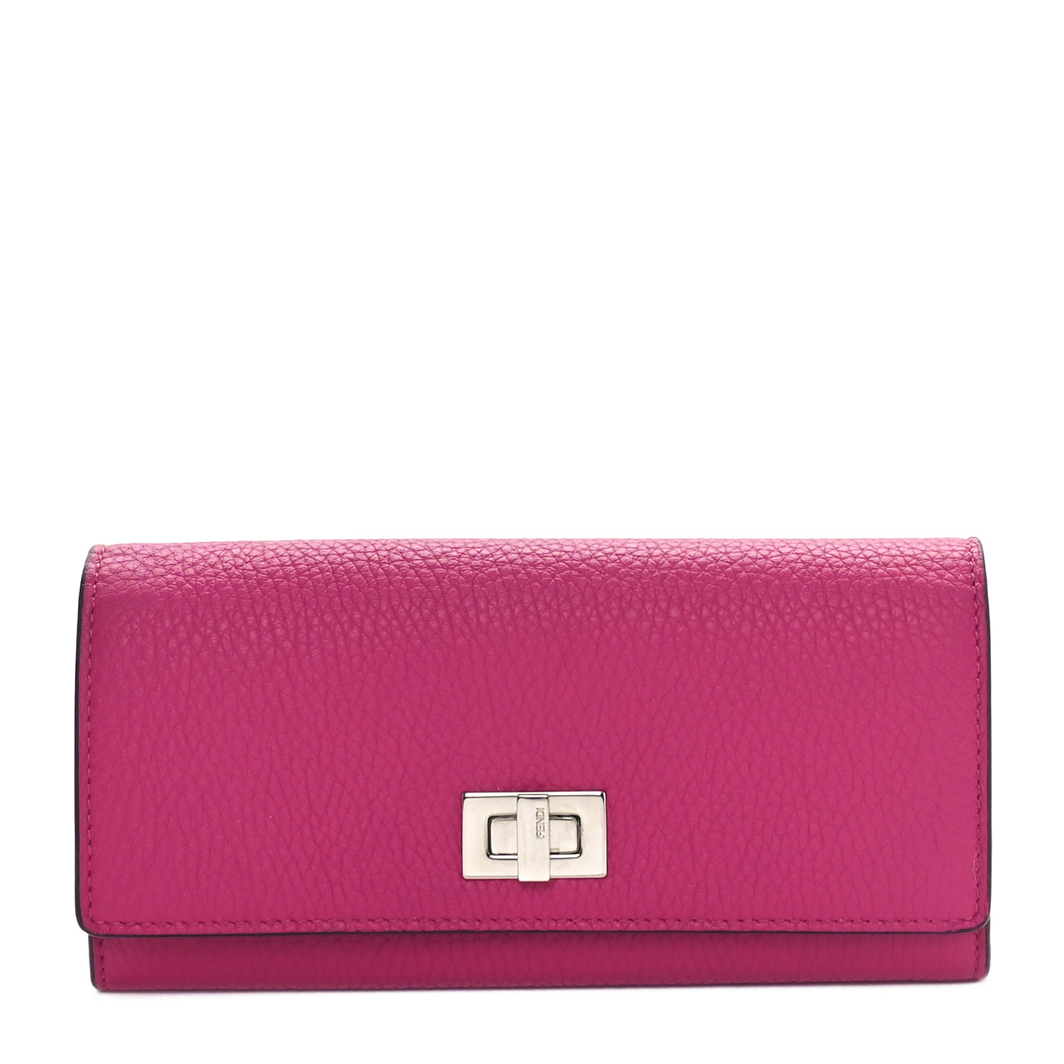 【FENDI】PEEKABOO WALLET FENDI Vitello Century Bi-Color Peekaboo Continental Wallet