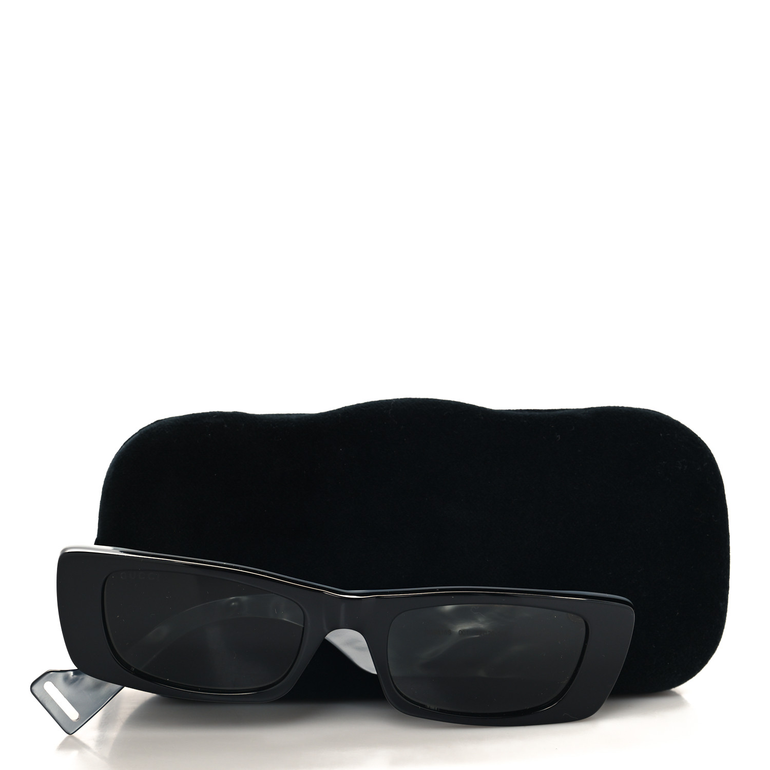 GUCCI Acetate Rectangular Sunglasses GG0516S Black 1680867