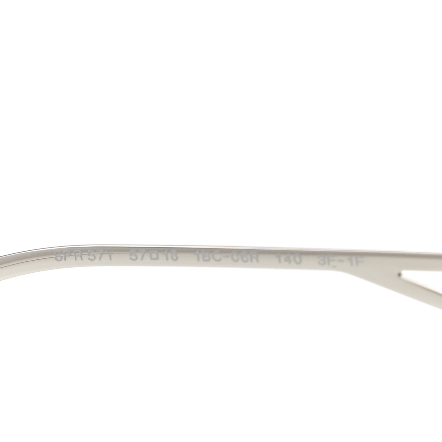 PRADA Metal Symbole Triangle Logo Sunglasses SPR57Y Pink