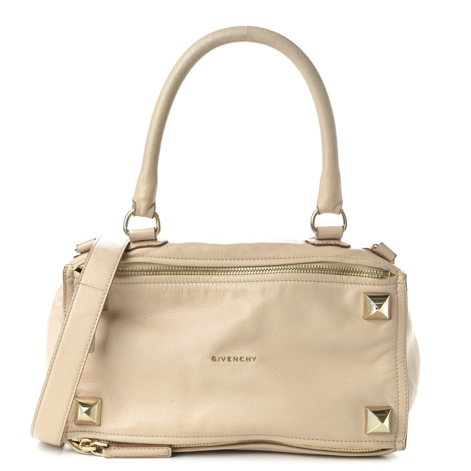 GIVENCHY Studded Pandora Light Beige 687177 | FASHIONPHILE