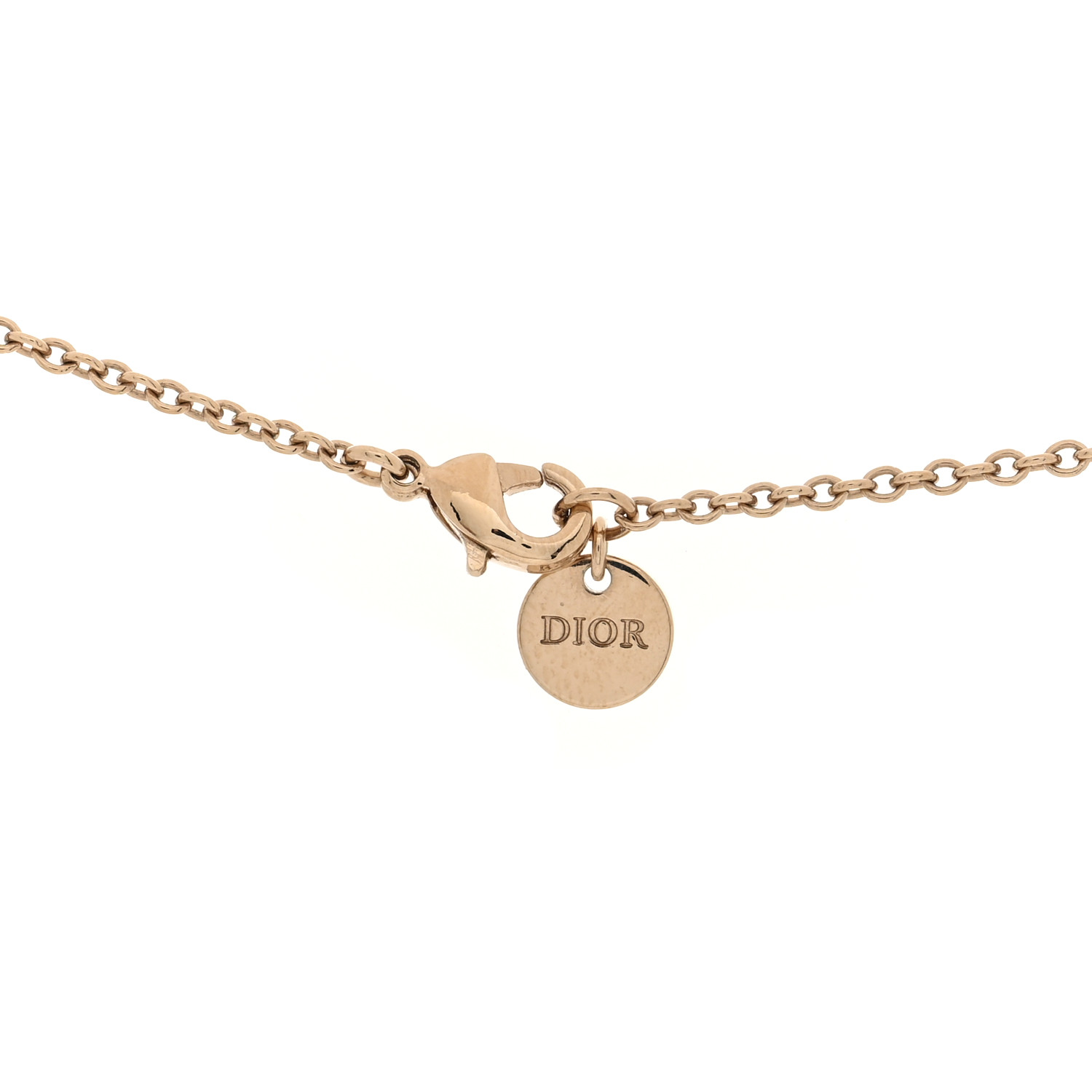 アウトレット DIOR Mer Des Merveilles Necklace Dioriviera Dior Cabinet d'Été Necklace Gold-Finish Metal and