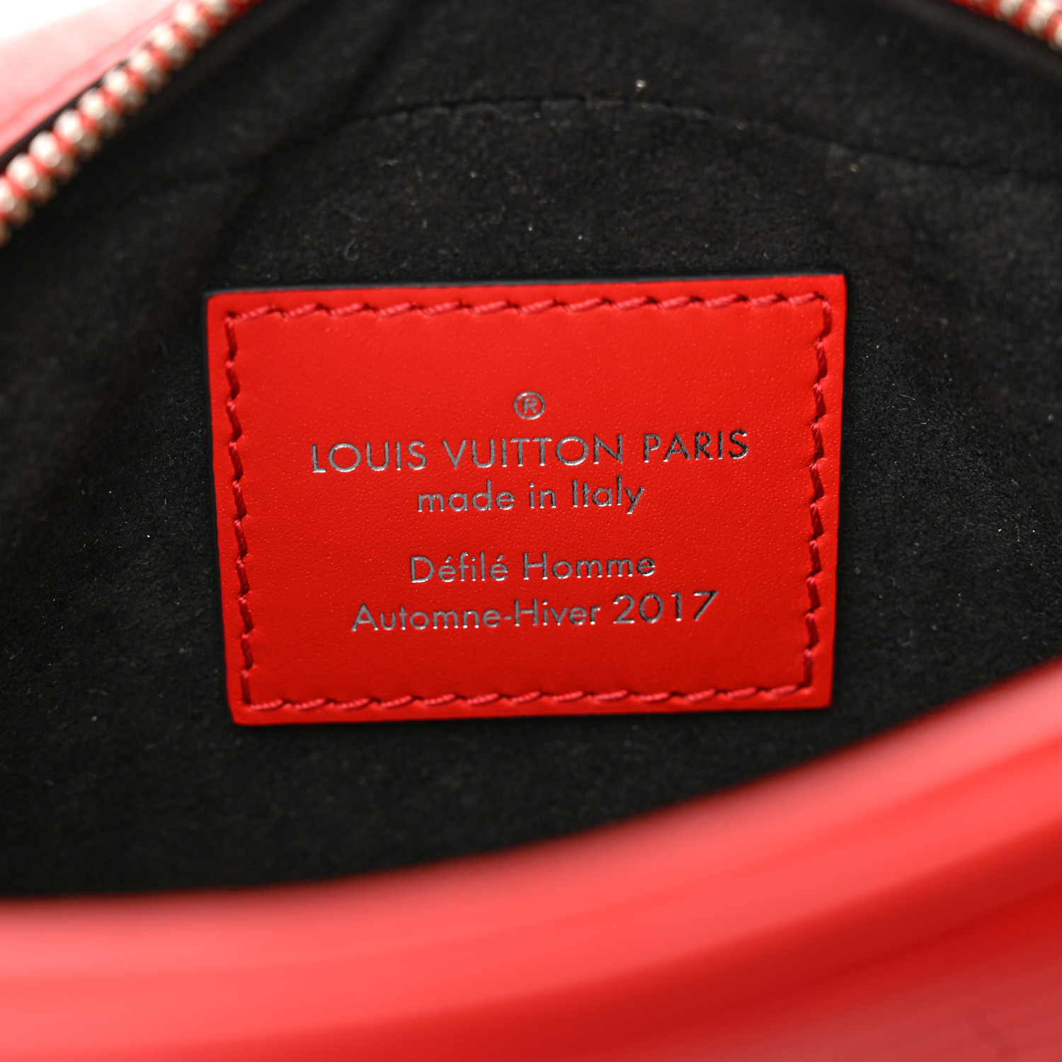LOUIS VUITTON X SUPREME Epi Danube PM Red 1636077 | FASHIONPHILE