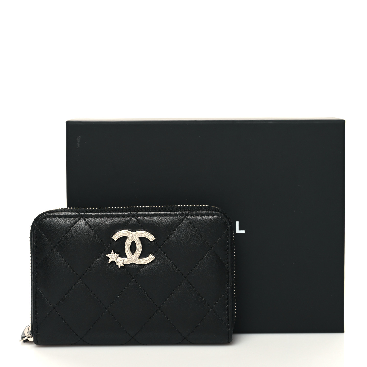 その他 CHANEL post card CHANELシャネル カードケース 新品 新作 ミニ財布 ブルー