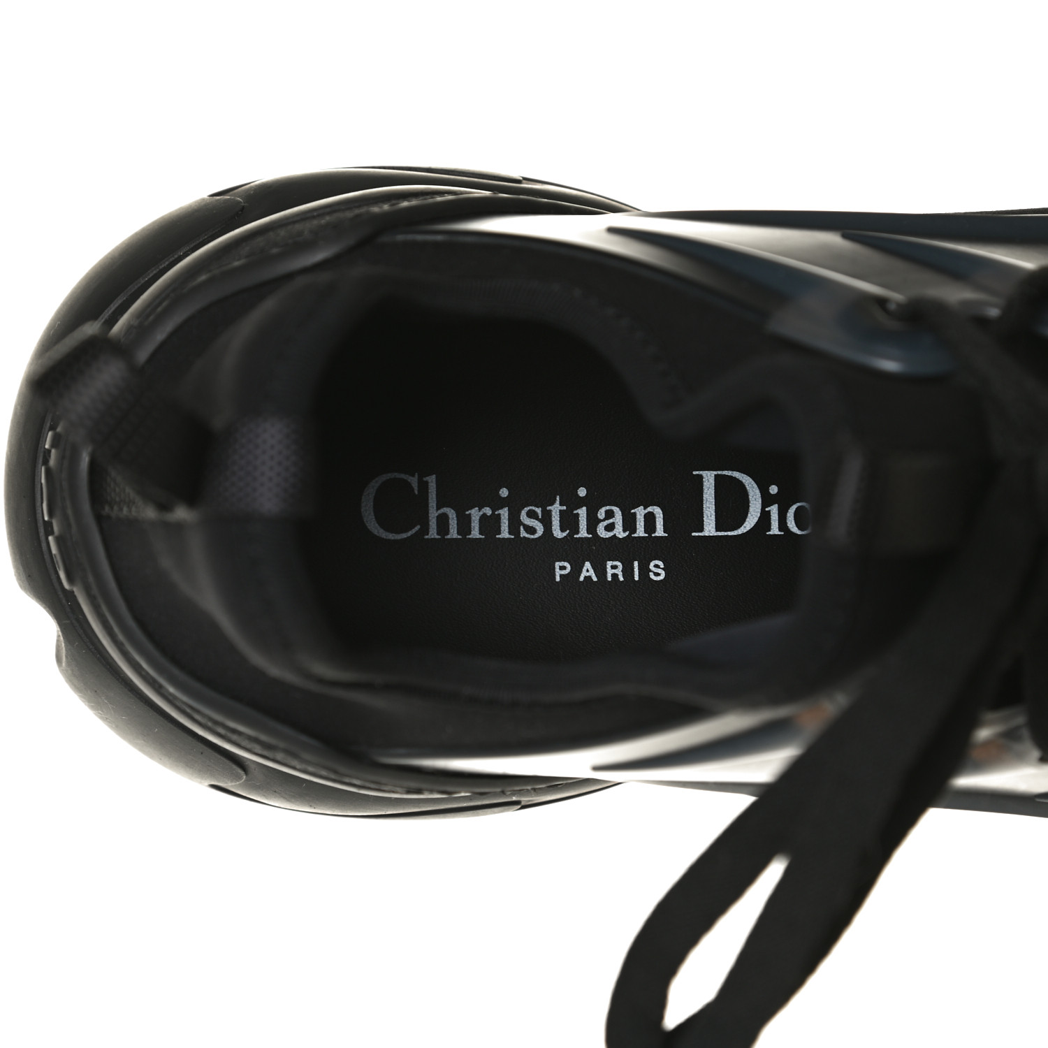 CHRISTIAN DIOR Neoprene Rubber Womens D-Connect Sneakers