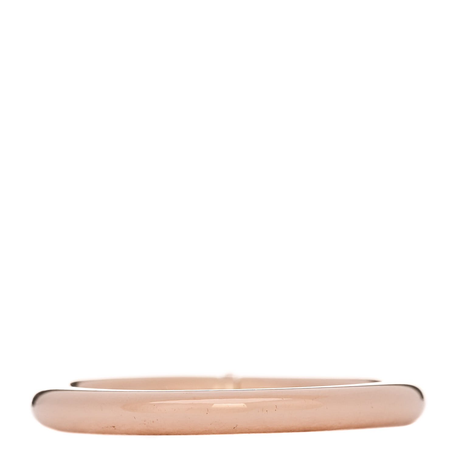 TIFFANY 18K Rose Gold Return to Tiffany Heart Tag Ring 58