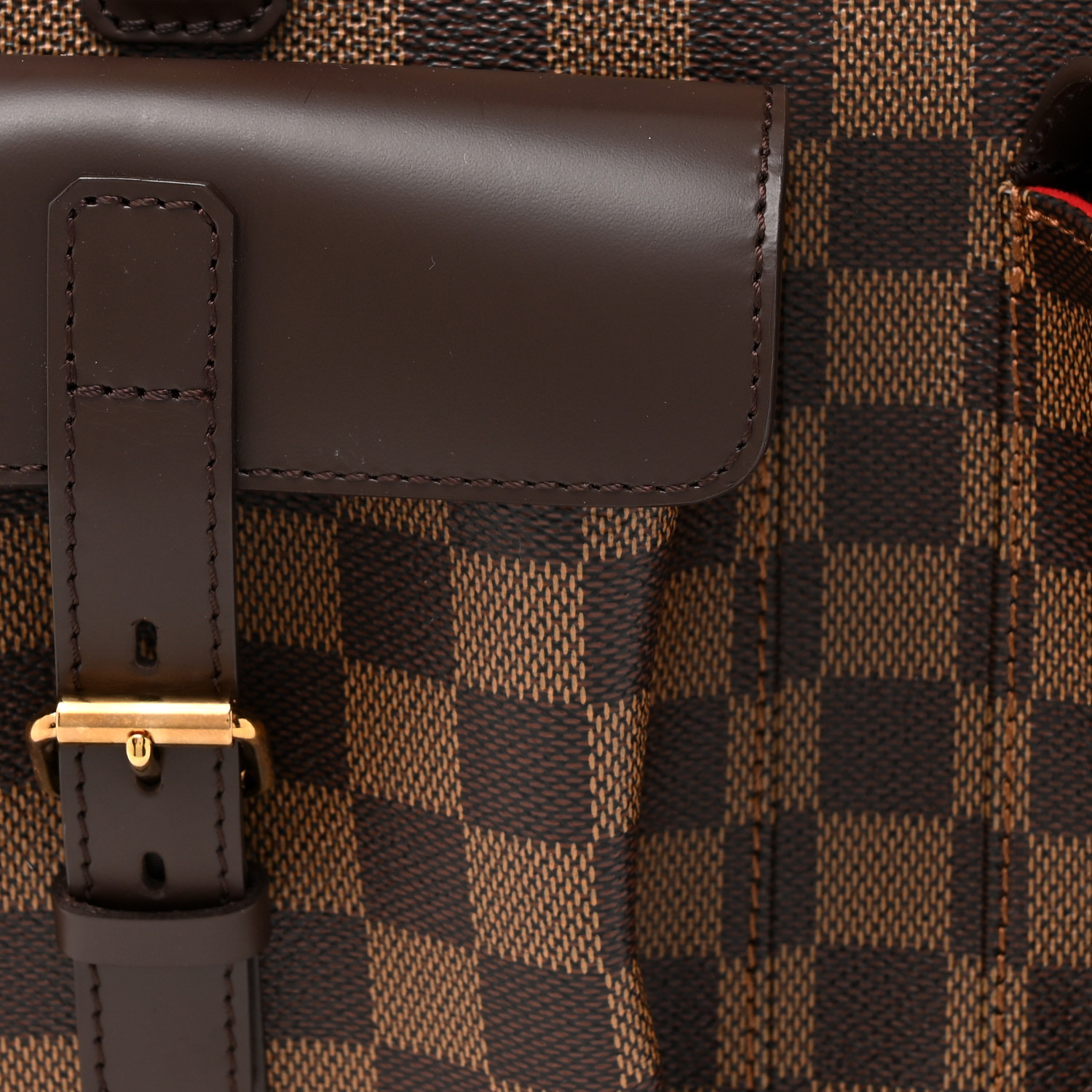 【希少】 LOUIS VUITTON Damier Ebene Manosque GM Vintage Louis Vuitton Damier Ebene Manosque GM Pochette – Vintage by